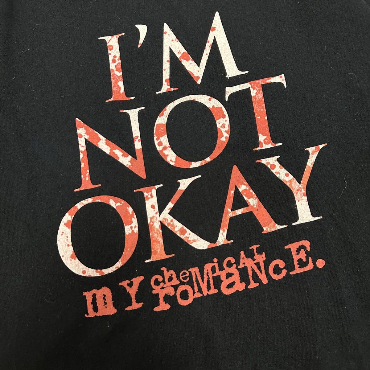 My Chemical Romance Vintage 00s My Chemical Romance I’m Not Okay tee MCR y2k og Size US L / EU 52-54 / 3 - 4 Thumbnail
