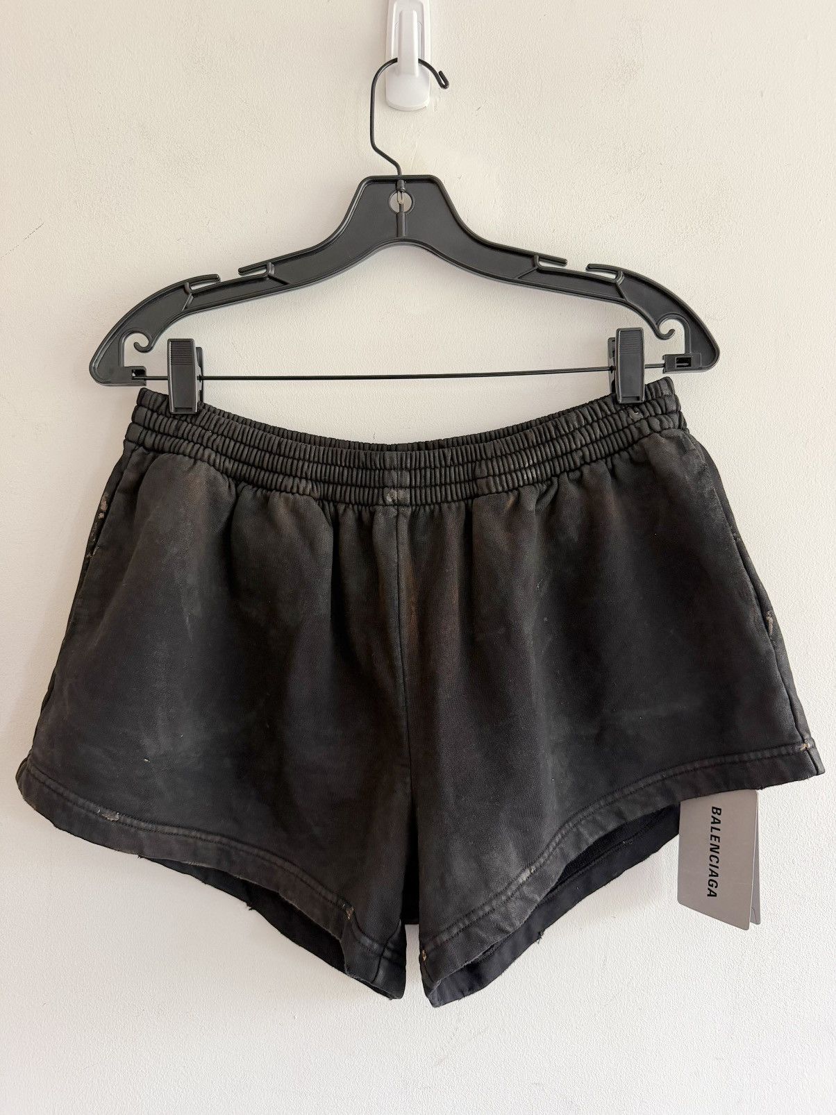 New Mud Show Distressed Muddy Shorts (M)