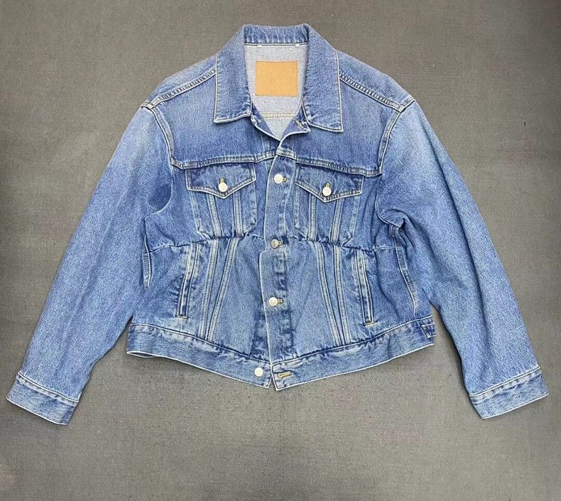 Balenciaga Balenciaga Swing Denim Jacket Size US M / EU 48-50 / 2 - 1 Thumbnail
