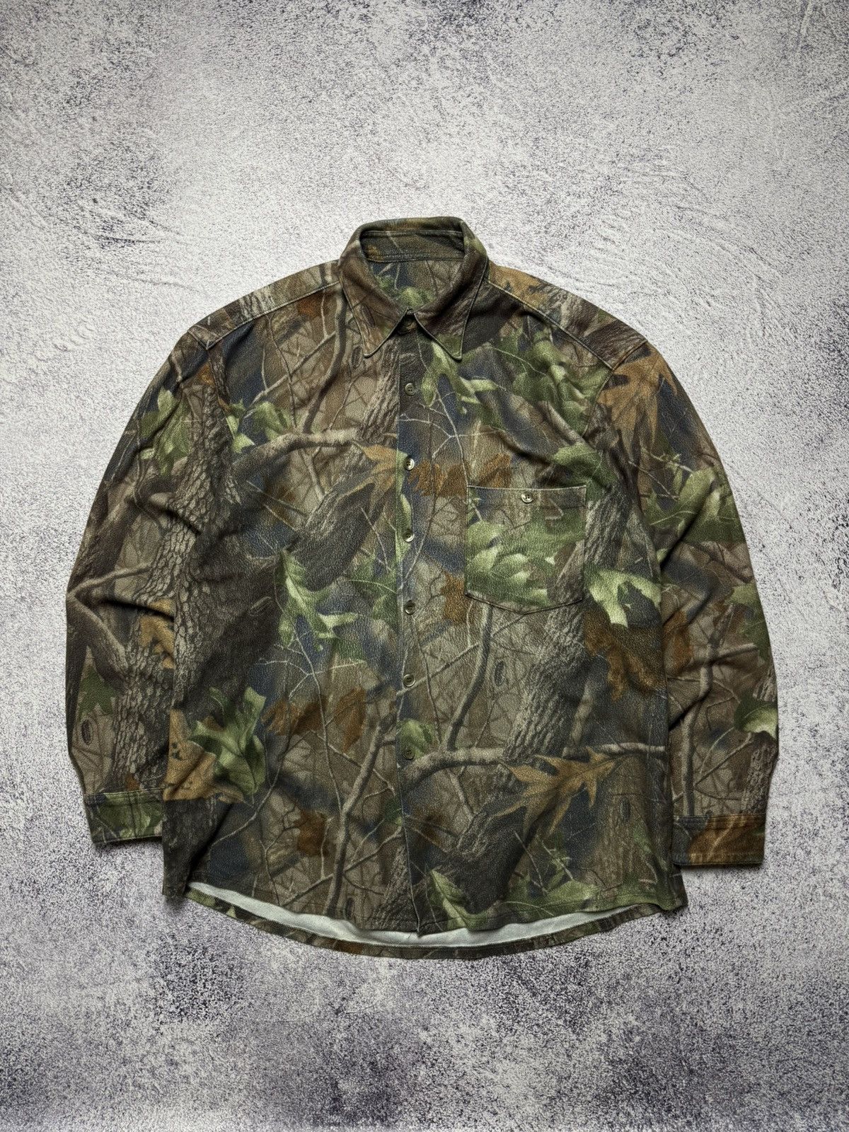 Realtree Rare Realtree Shirt Military Camo Long Sleeve Vintage Style Size US L / EU 52-54 / 3 - 1 Thumbnail