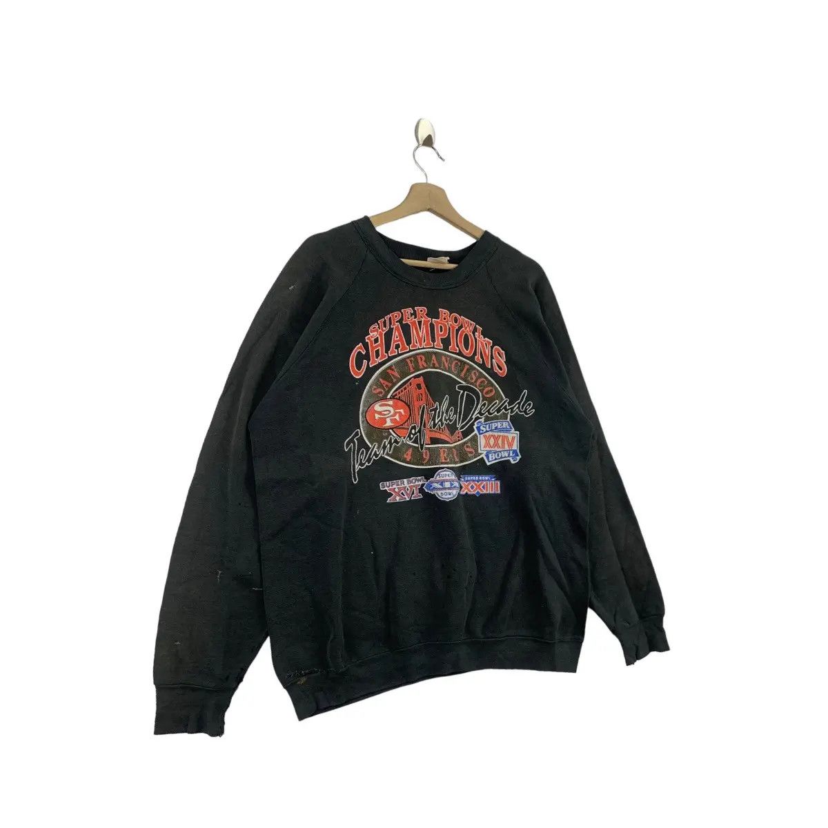 NFL Vtg 1990 SAN FRANCISCO 49ers NFL Super Bowl Champion Size US L / EU 52-54 / 3 - 4 Thumbnail