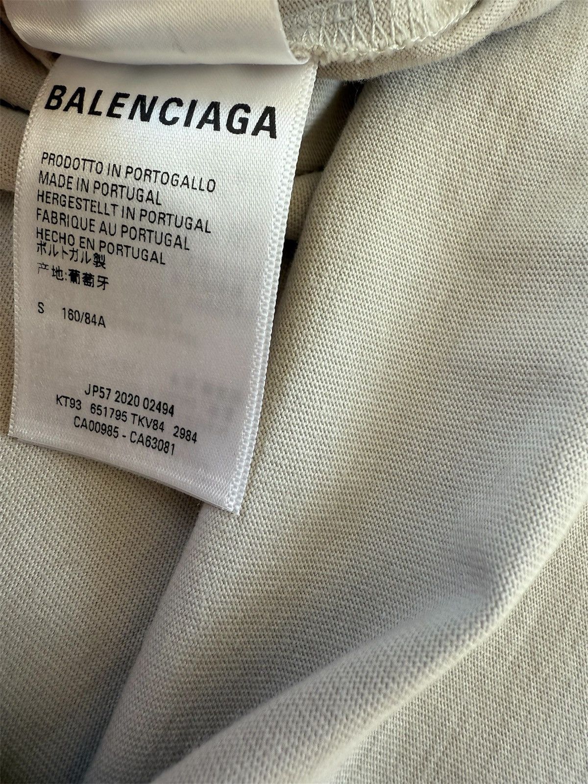 Balenciaga Balenciaga Fashion Week Tee Size US L / EU 52-54 / 3 - 8 Thumbnail