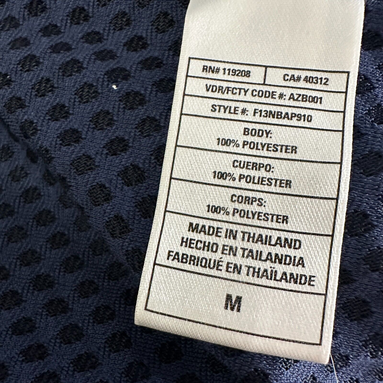 Adidas Adidas Denver Nuggets Warmup Jacket Medium Team Issue Blue Size US M / EU 48-50 / 2 - 11 Thumbnail