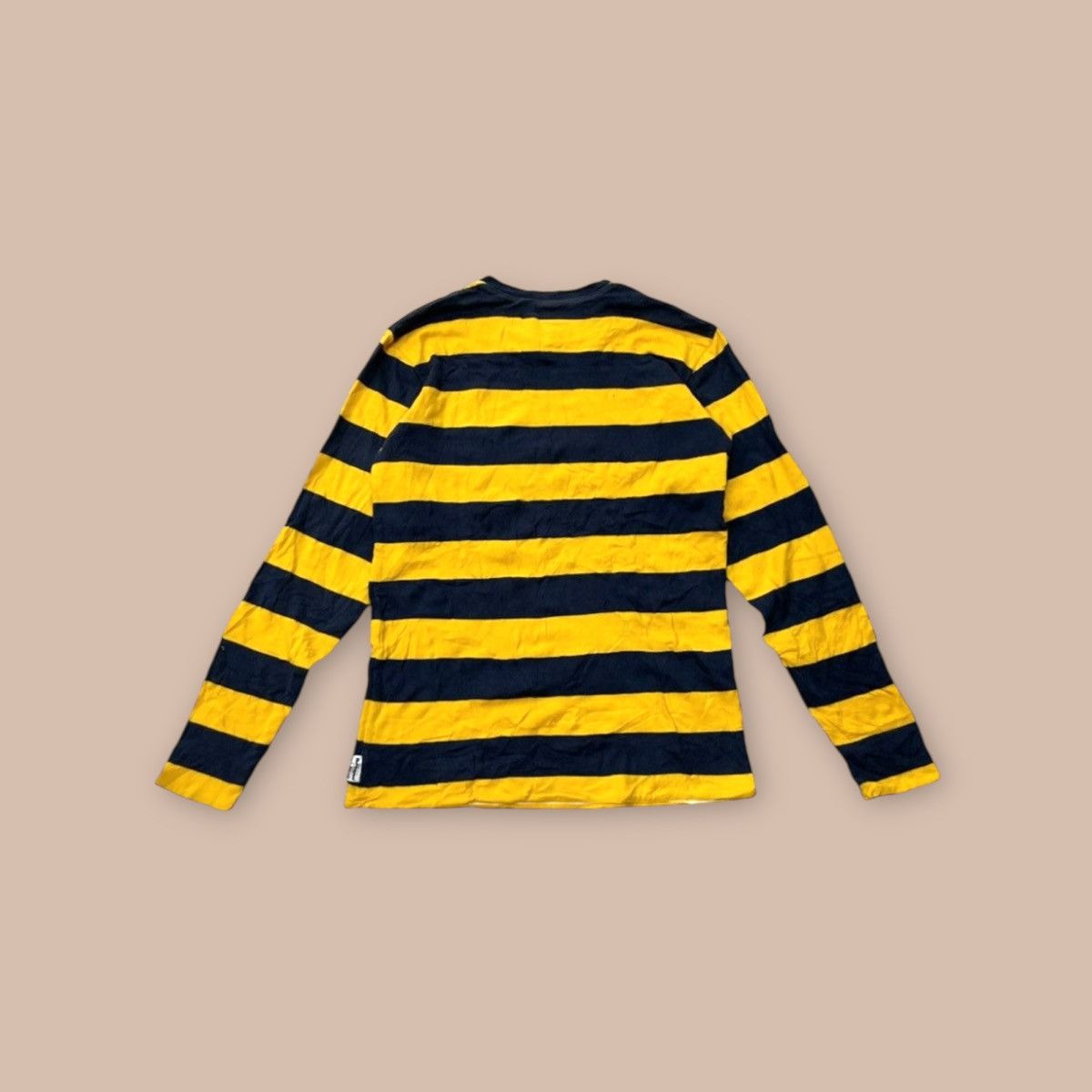 Bape A Bathing Ape Striped Reversible L/S Tees Size US M / EU 48-50 / 2 - 4 Thumbnail