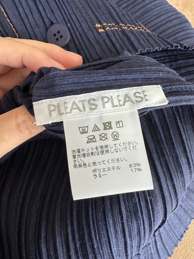 Issey Miyake Issey Miyake denim jacket Size L / US 10 / IT 46 - 2 Thumbnail
