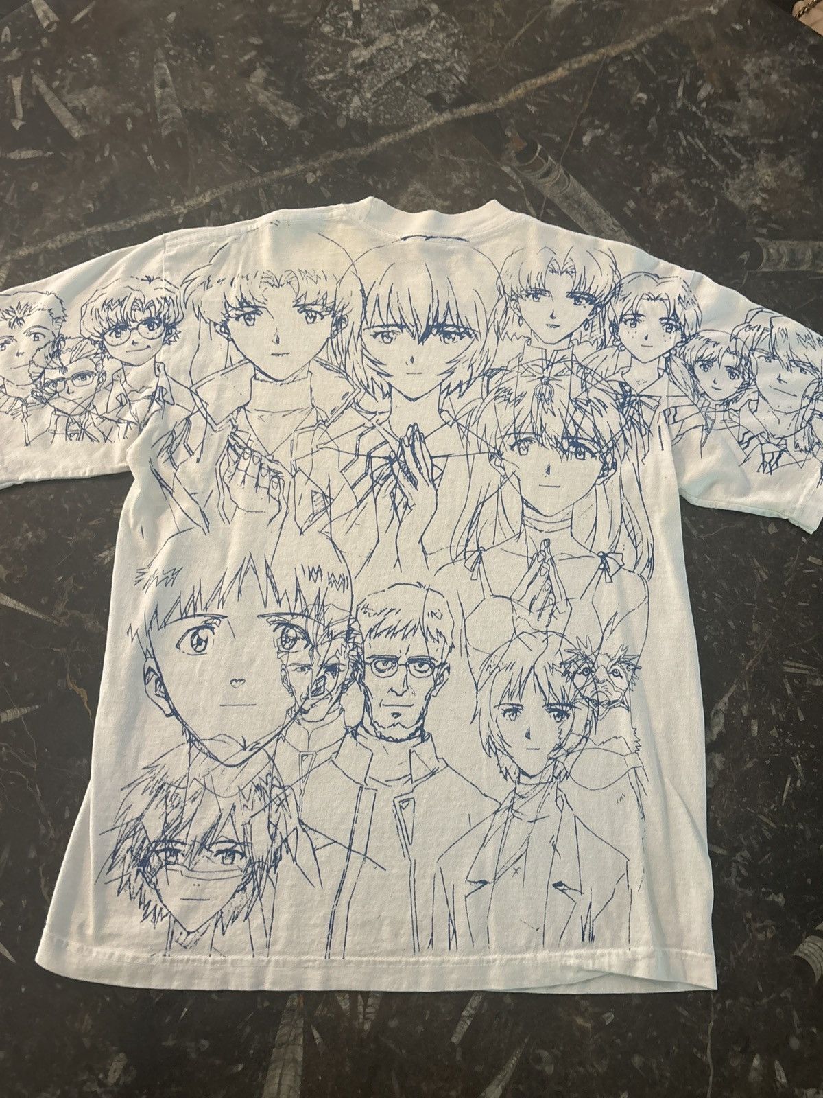 Vintage FINDSLEEP NEON GENESIS EVANGELION TEE Size US M / EU 48-50 / 2 - 2 Thumbnail