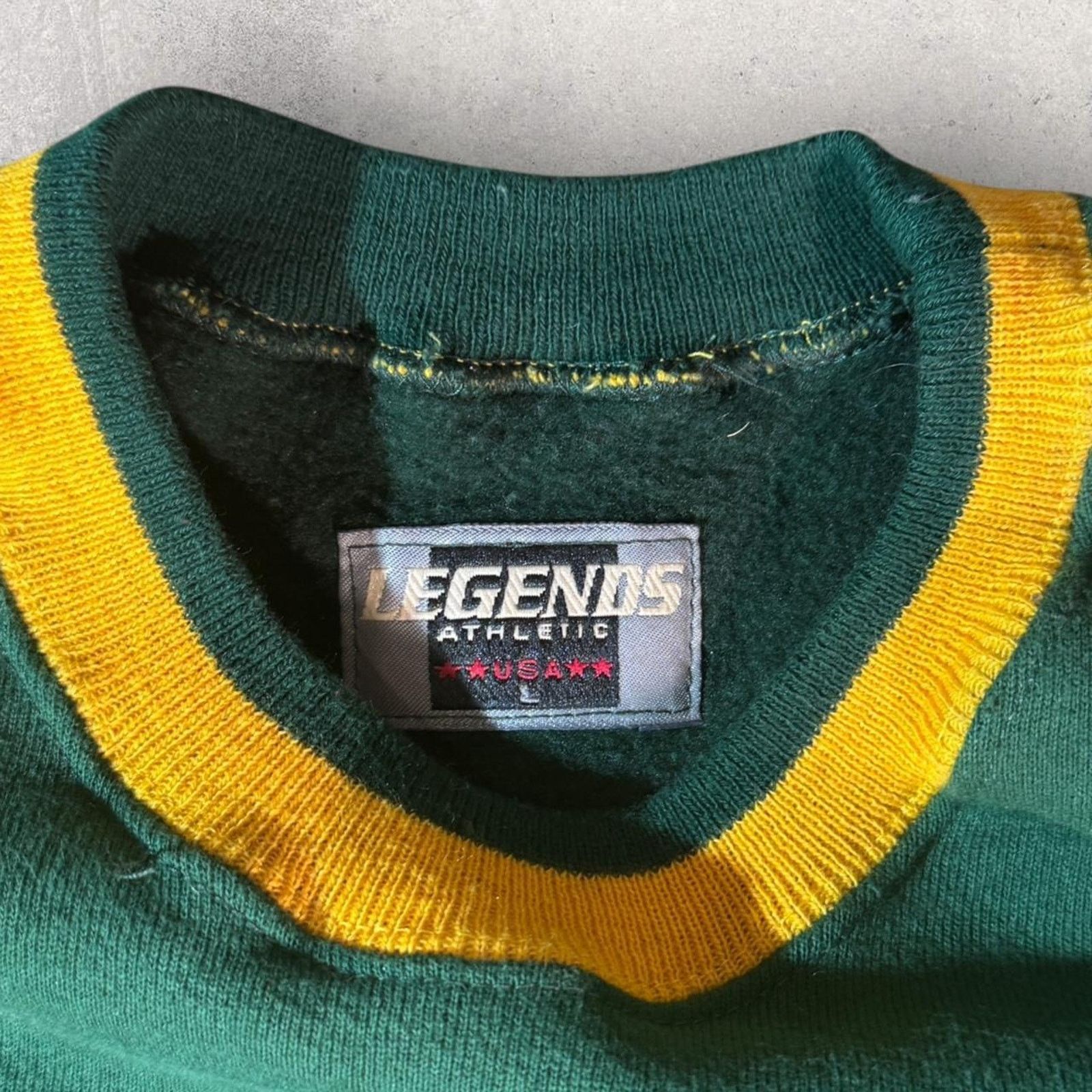 NFL × Vintage 1996 Green and Yellow Packers Crewneck Size US L / EU 52-54 / 3 - 5 Thumbnail