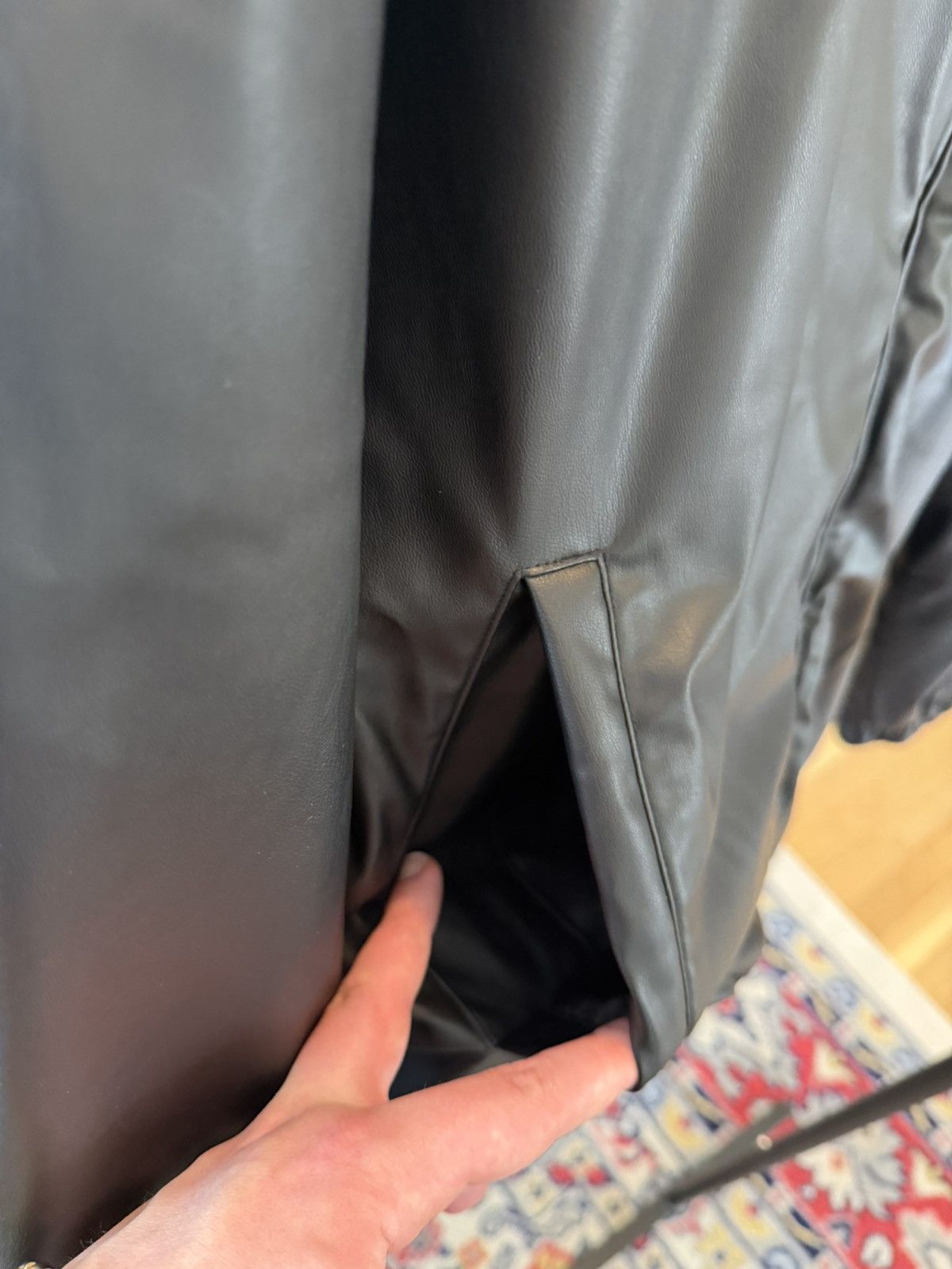 Zara ZARA Faux Leather Bomber Size US L / EU 52-54 / 3 - 10 Thumbnail