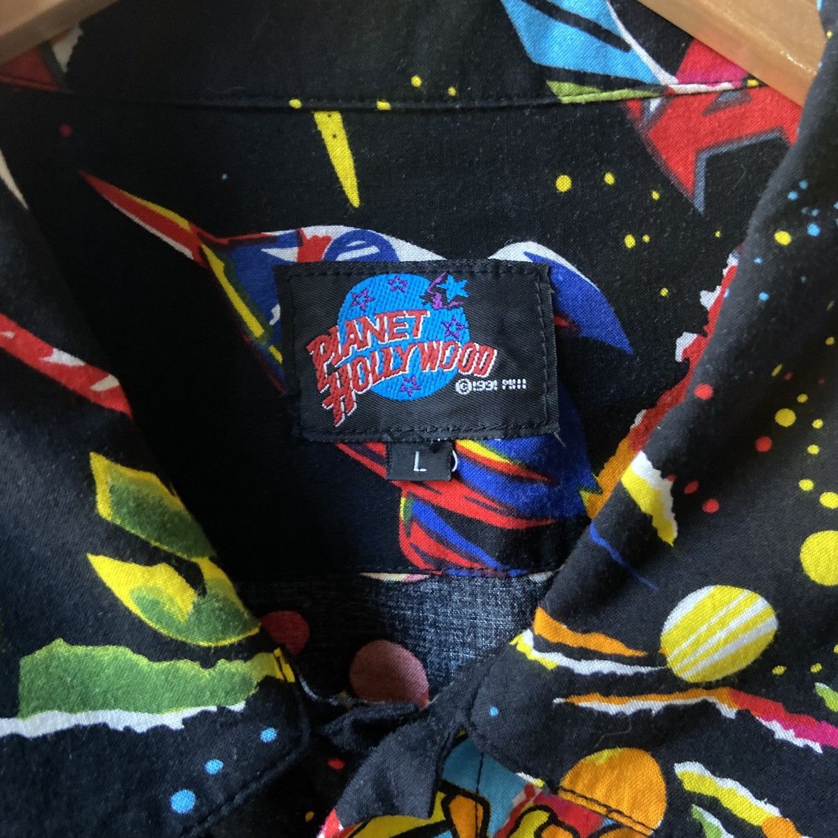 Planet Hollywood × Vintage Vintage 1991 Jams World Planet Hollywood Space Island Shirt Size US L / EU 52-54 / 3 - 4 Thumbnail