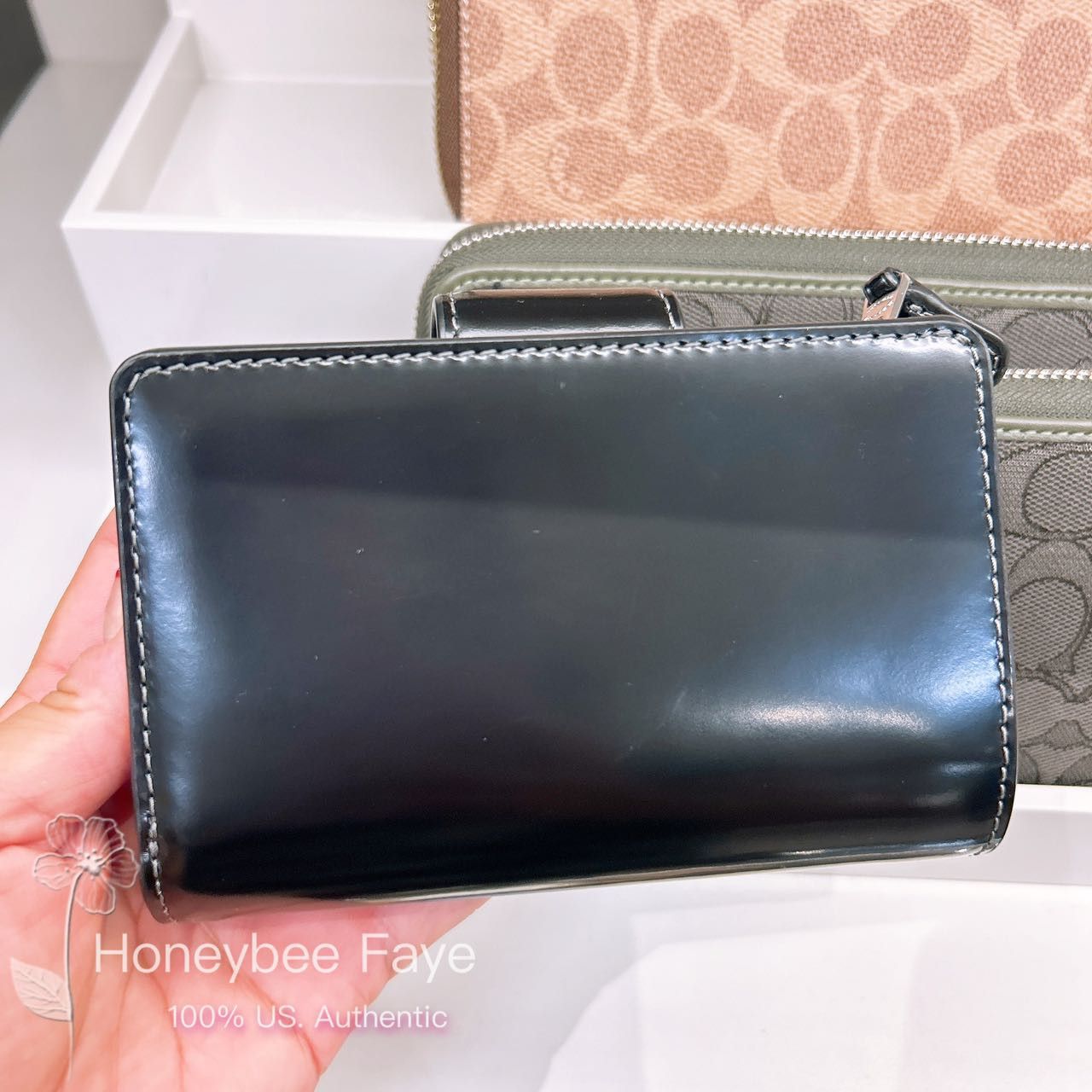 Coach Medium Corner Zip Wallet CW526 Size ONE SIZE - 3 Thumbnail