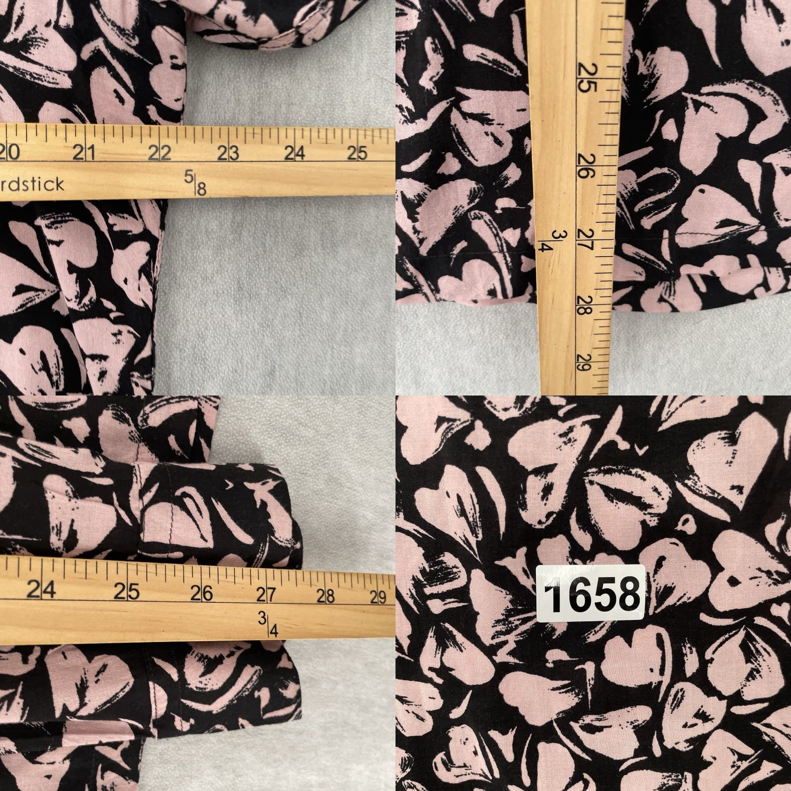 Allsaints VINTAGE AllSaints Shirt Men's Long Sleeve Button-Up XL Pink Geometric 90s Casual Size US XL / EU 56 / 4 - 8 Thumbnail