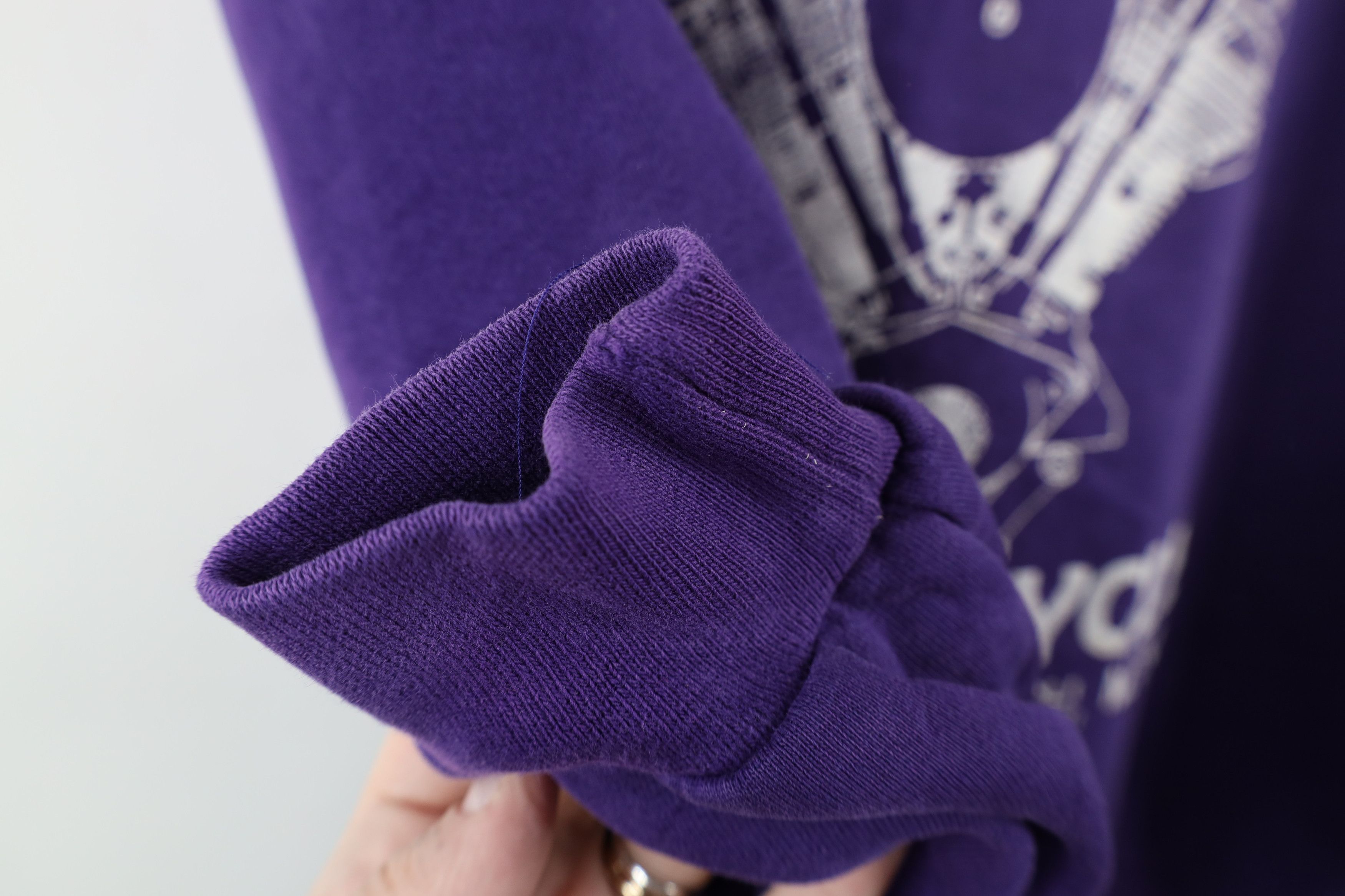 Lands' End × Vintage Vintage 90s Lands End Motorcycle Sweatshirt Purple USA Size US M / EU 48-50 / 2 - 9 Thumbnail
