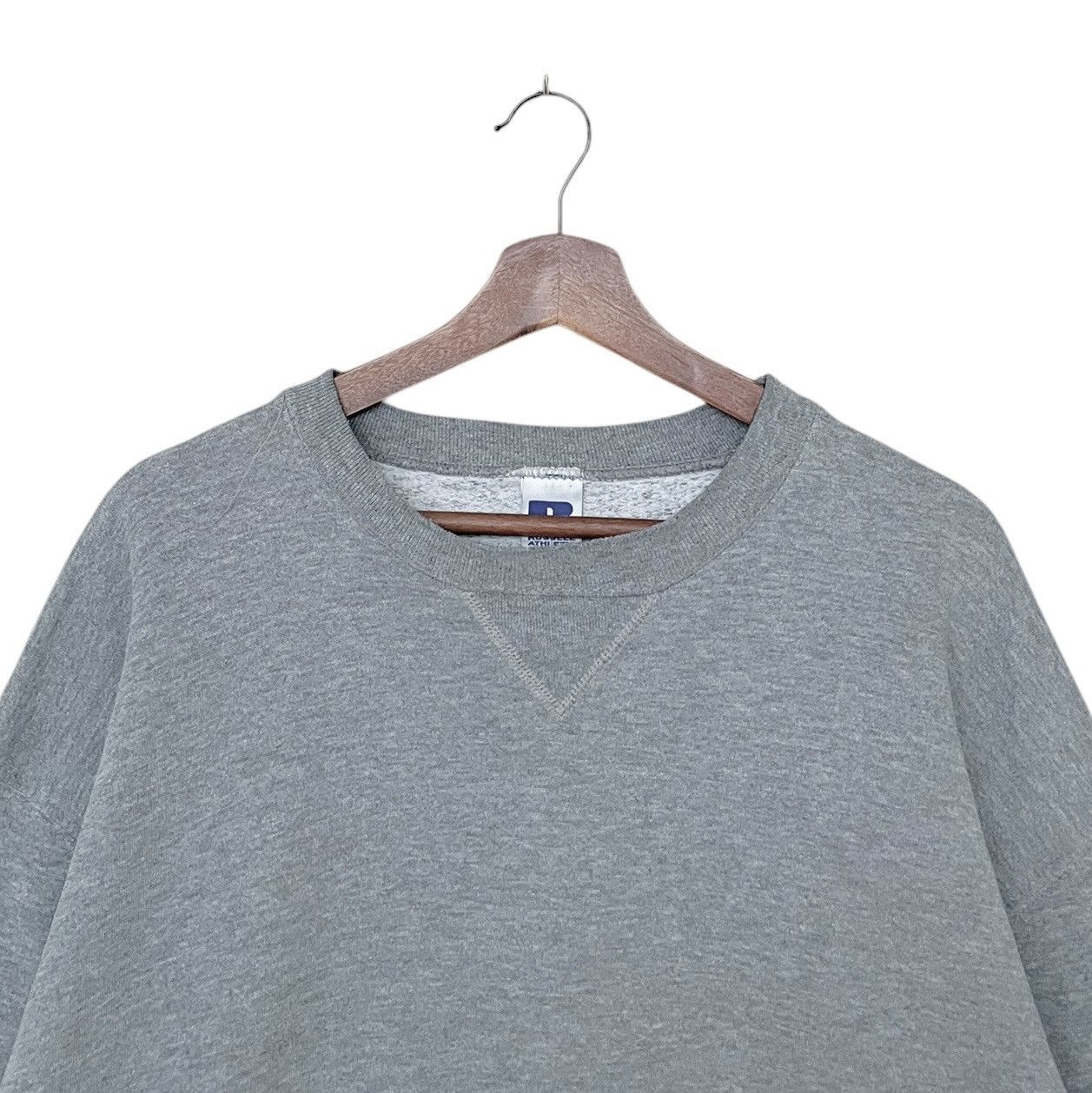 Russell Athletic × Vintage Vintage Brand Russell Athletic Plain Sweatshirt 1990s Size US L / EU 52-54 / 3 - 3 Thumbnail