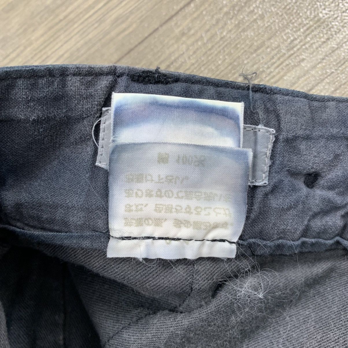 Comme des Garcons × Comme des Garcons Homme × Junya Watanabe Comme des Garcons Homme Washed Black Chino Pants Size US 27 - 8 Thumbnail
