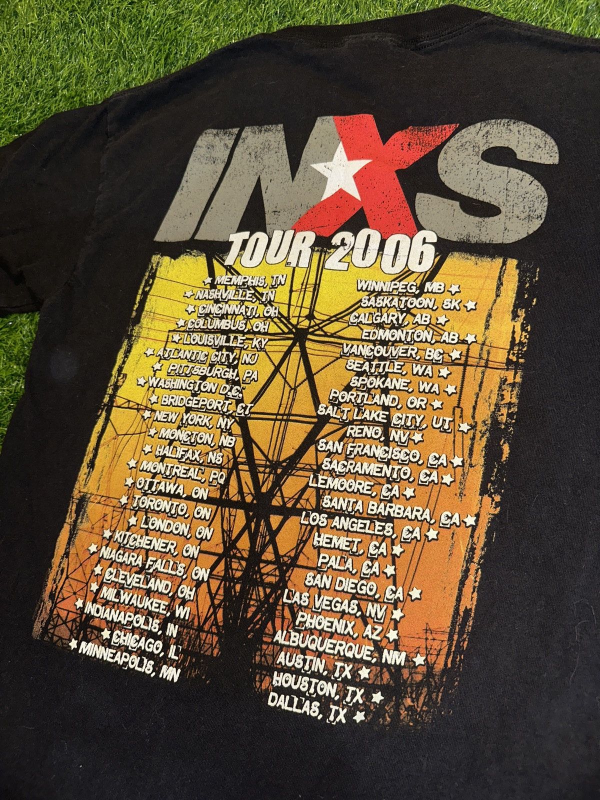 Vintage Vintage INXS 2006 tour band tee shirt size Small Size US S / EU 44-46 / 1 - 4 Thumbnail