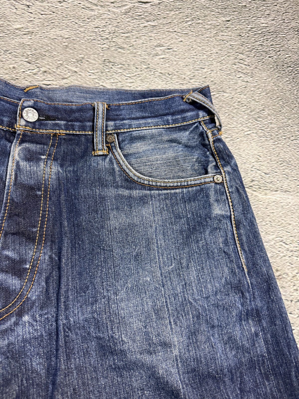 Evisu Evisu jeans daicock big logo red selvedge denim Size US 34 / EU 50 - 12 Thumbnail