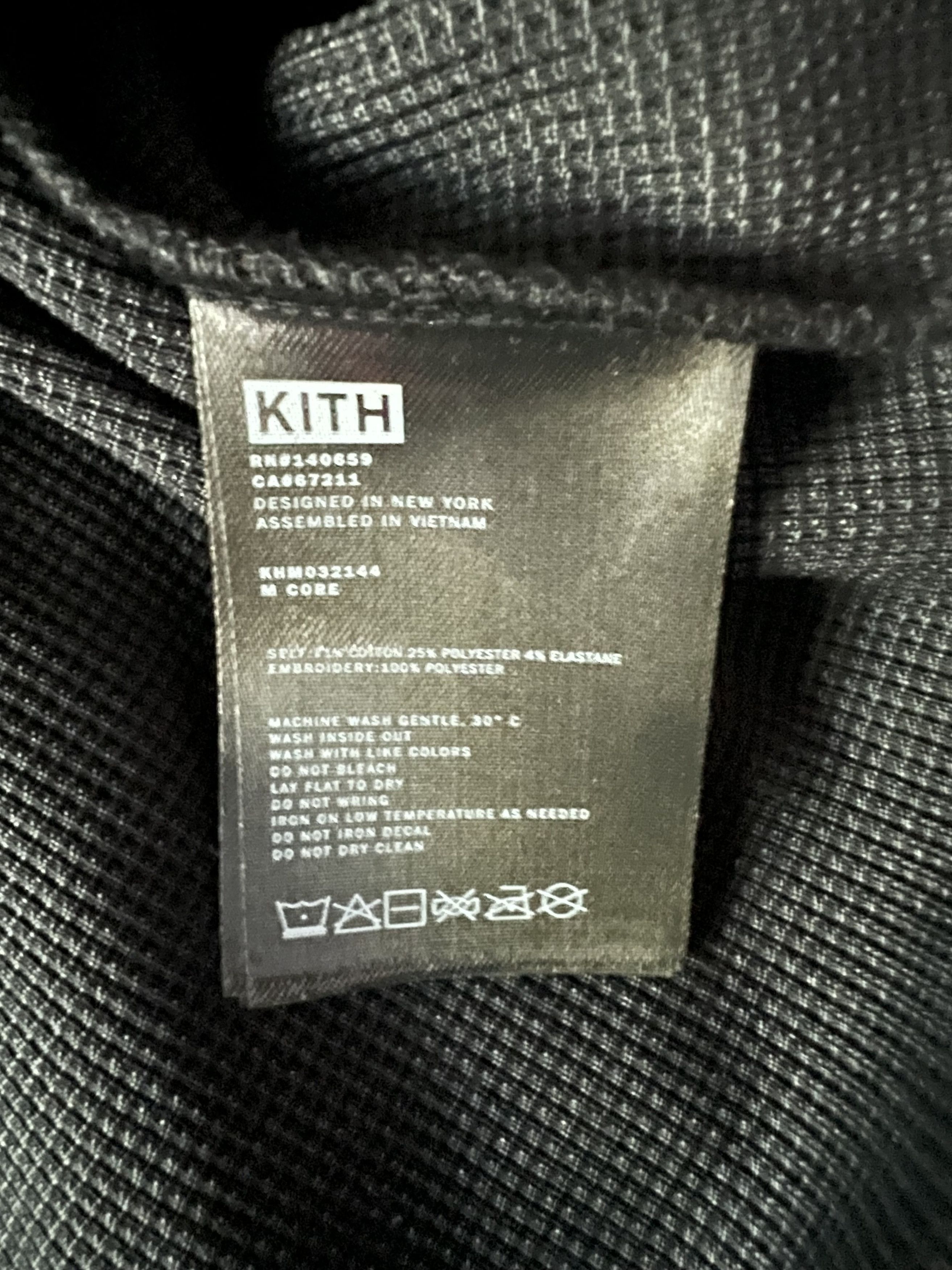 Kith Kith Micro Waffle Drew Polo | Grailed