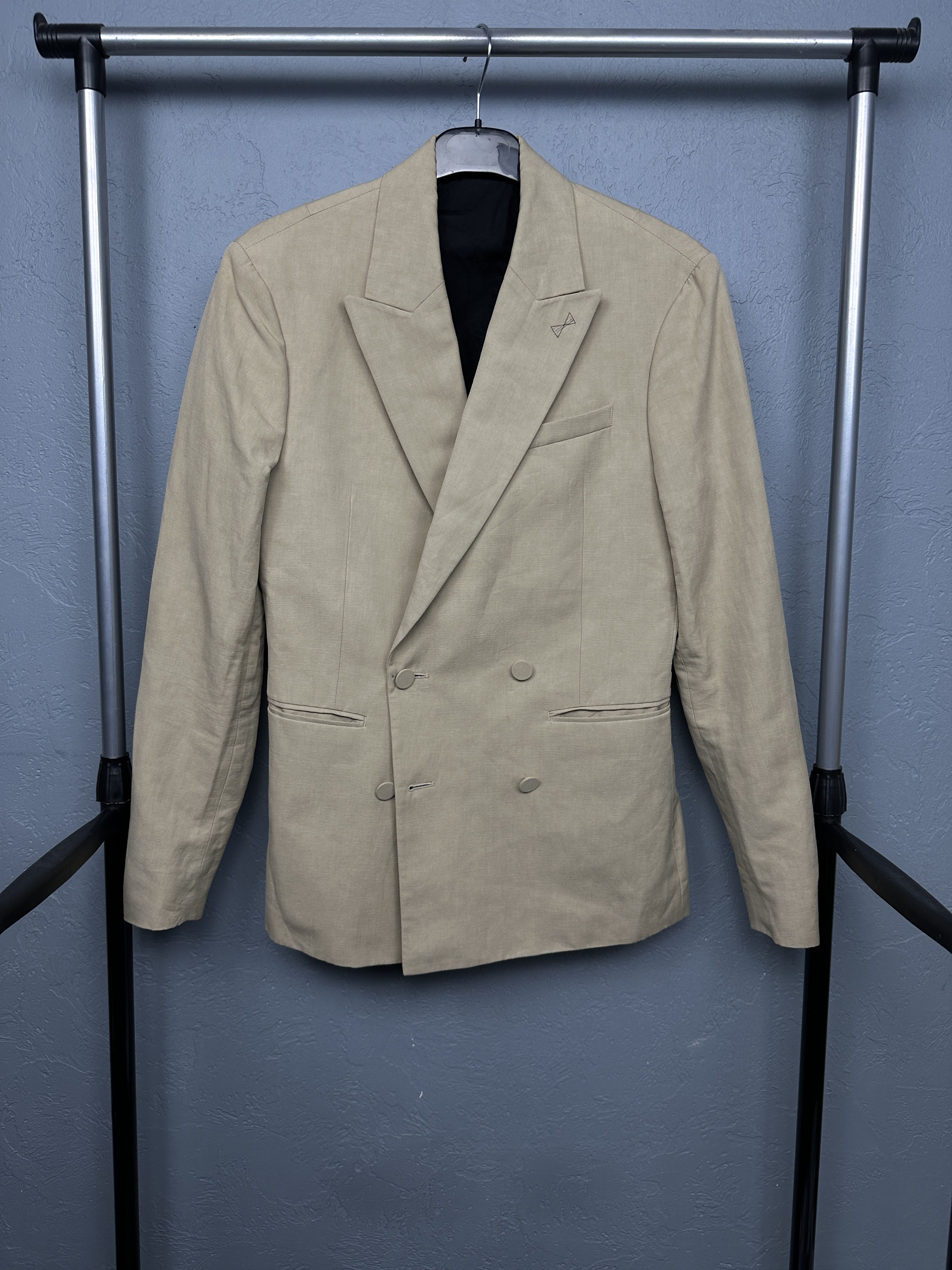 Allsaints Allsaints Mens Double Breasted Blazer Jacket Size US XS / EU 42 / 0 - 1 Thumbnail