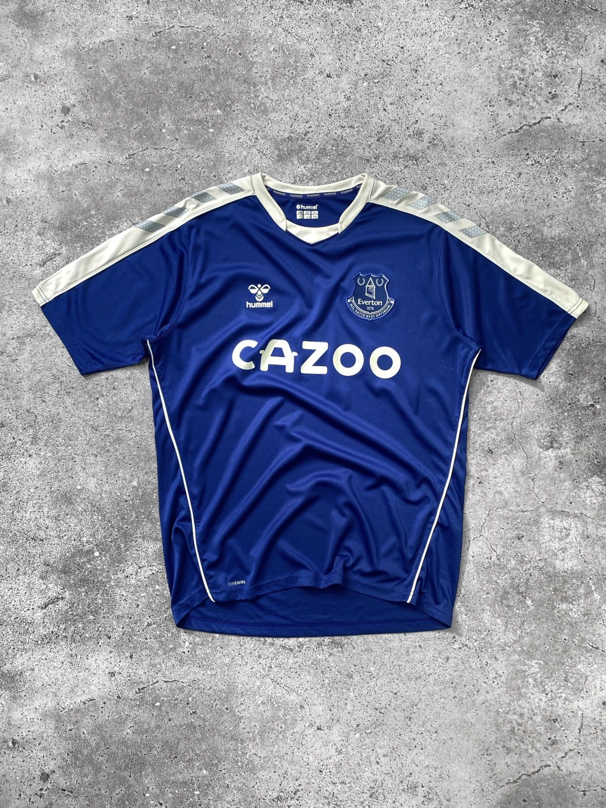 Hummel Hummel Everton 2020/2021 Home Kit Soccer Jersey Blokecore Size US L / EU 52-54 / 3 - 1 Thumbnail