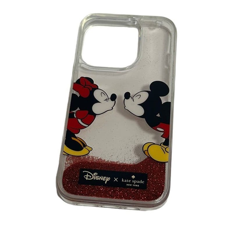 Kate Spade Kate Spade Minnie Mouse Glitter Liquid iPhone 15 Case Size ONE SIZE - 4 Thumbnail