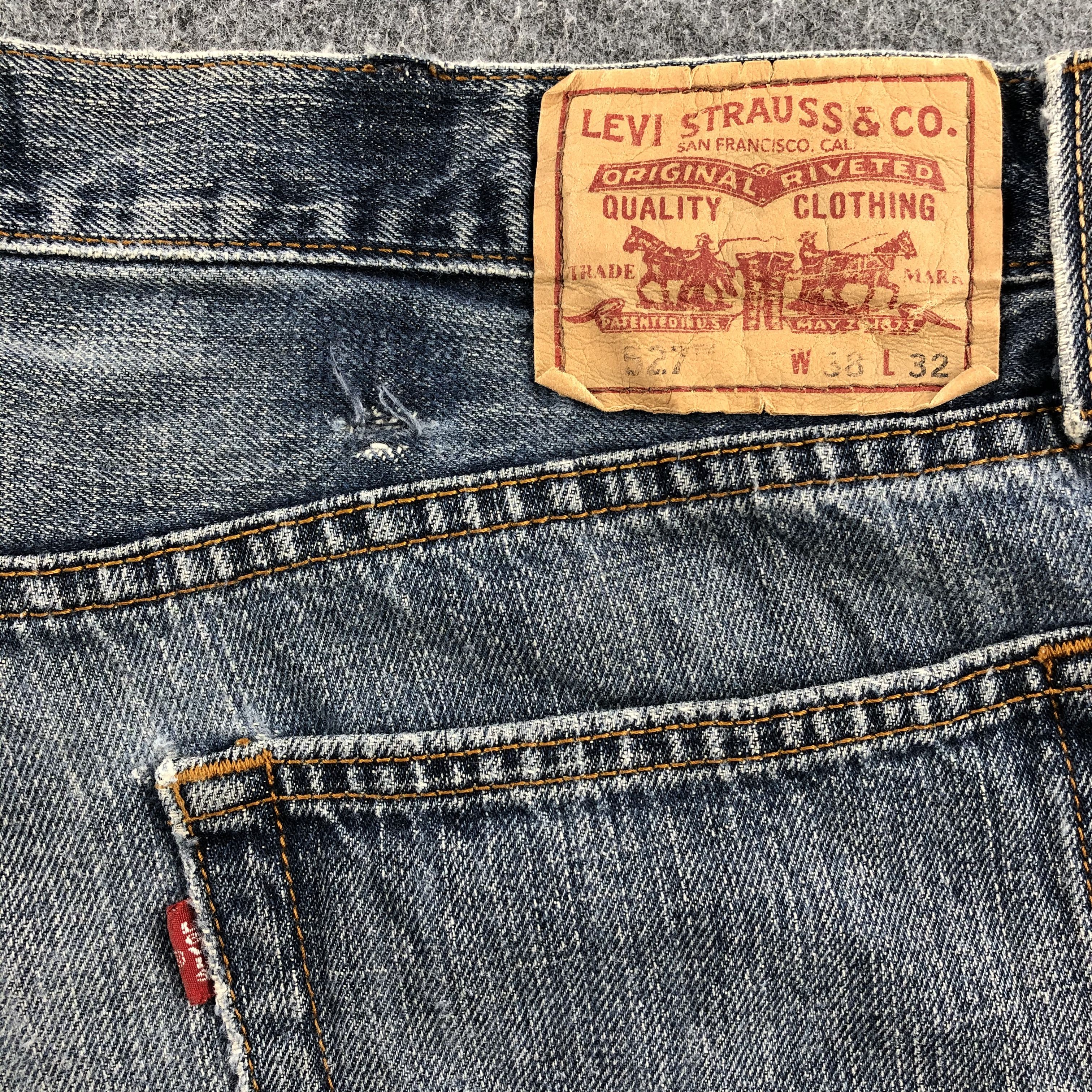 Levi's Flared Denim Vintage Levis 557 Distressed Jeans-J1013 Size US 39 - 5 Thumbnail