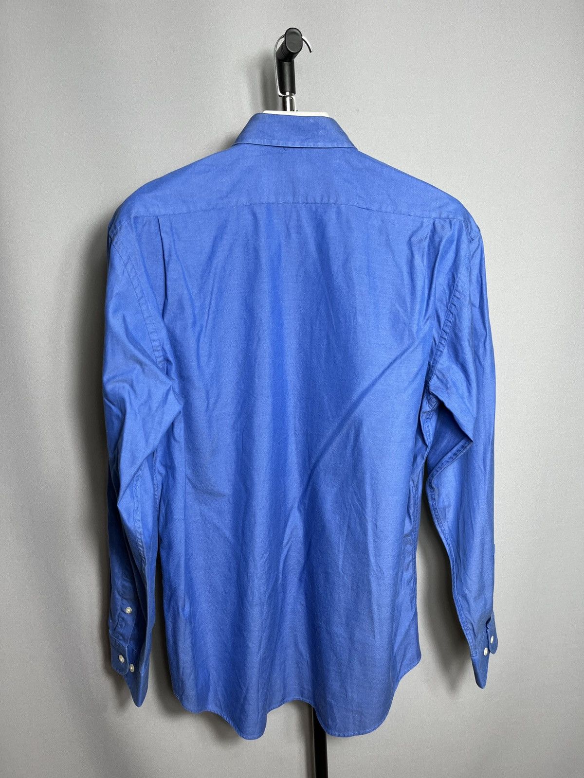 Dior Christian Dior blue shirt button down mens cotton luxury Size US L / EU 52-54 / 3 - 9 Thumbnail