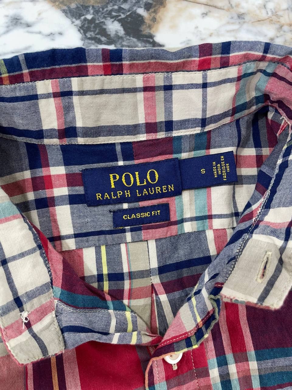 Polo Ralph Lauren Polo Ralph Lauren Checkered Short Sleeve Shirt Size S Size US S / EU 44-46 / 1 - 6 Thumbnail