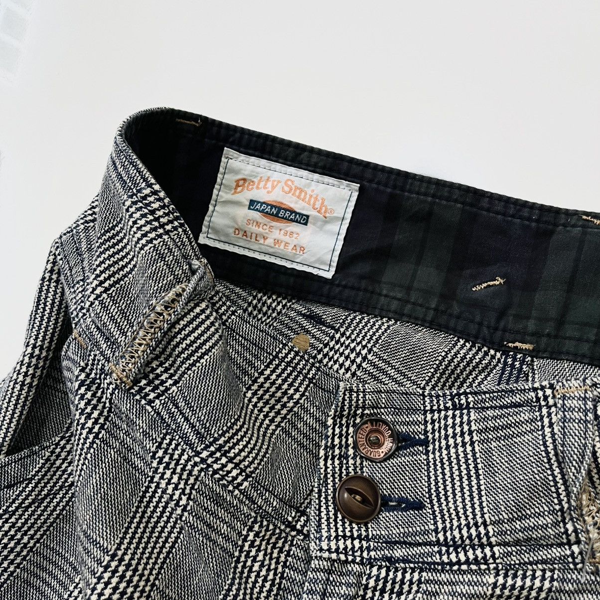 Japanese Brand Betty Smith Carpenter Plaid Pants - Japan Style Size US 29 - 4 Thumbnail