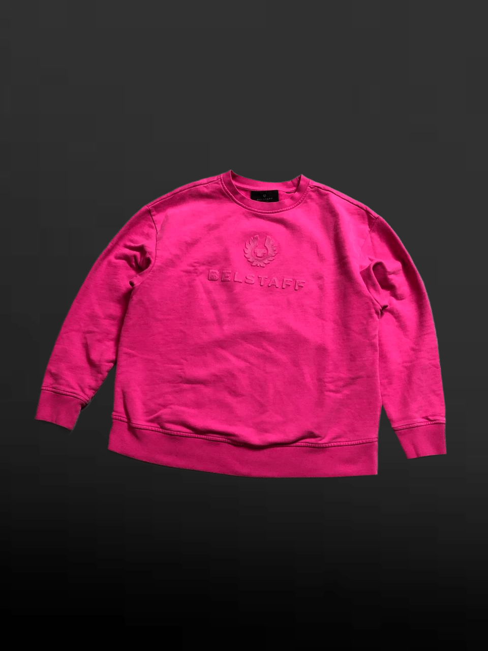 Belstaff Crewneck Sweatshirt Belstaff STREETWEAR BIG LOGO Size L / US 10 / IT 46 - 1 Thumbnail