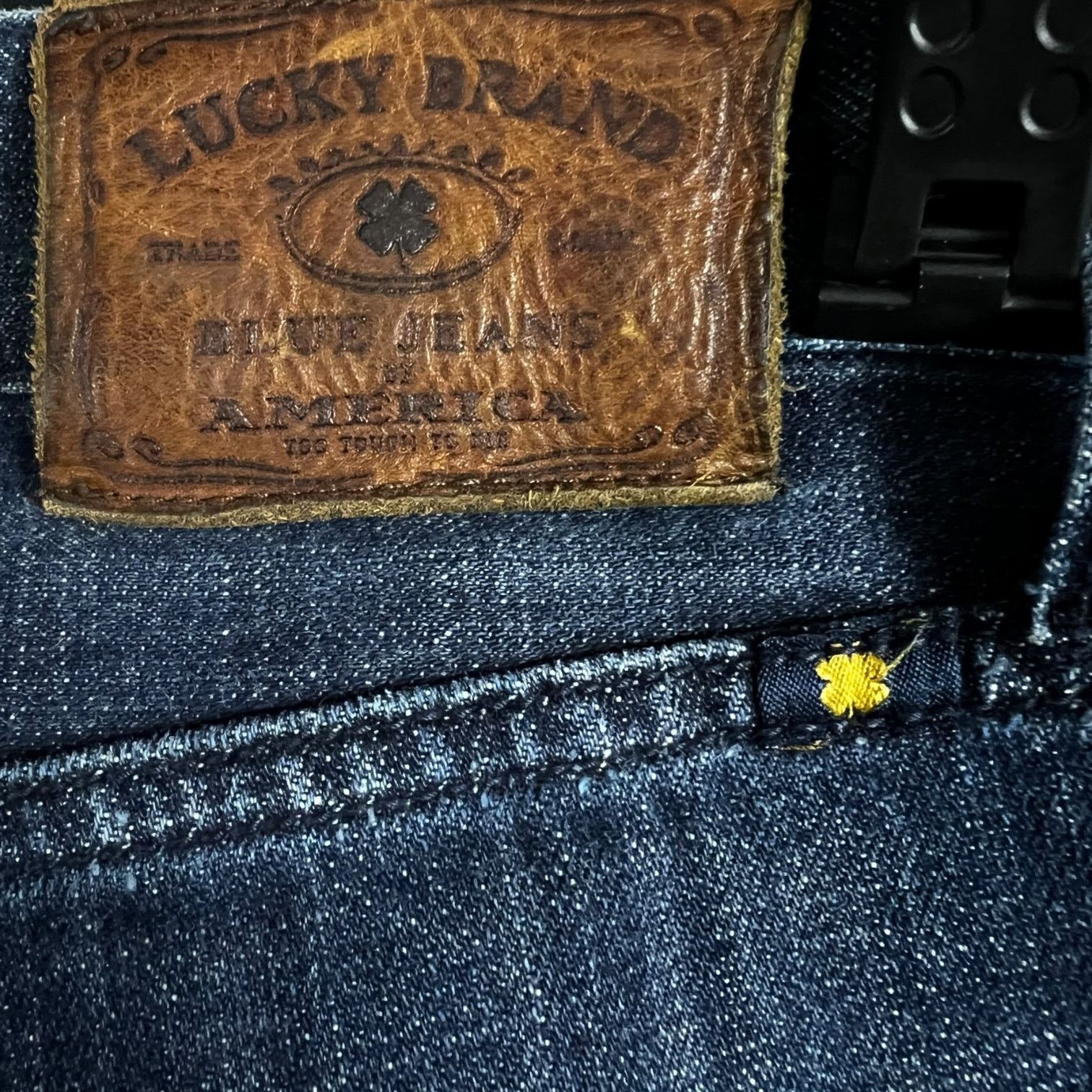 Lucky Brand Men's Lucky Brand 121 Heritage Slim Straight Jeans 34x32 Size US 34 / EU 50 - 5 Thumbnail