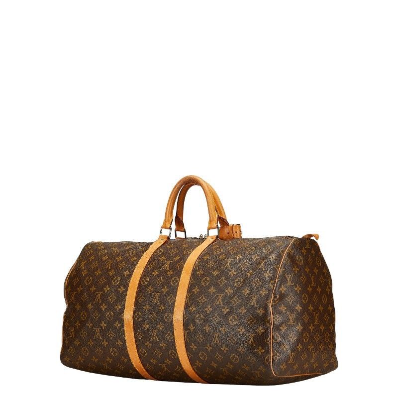 Louis Vuitton Louis Vuitton Monogram Keepall 55 Boston Bag M41424 Size ONE SIZE - 2 Thumbnail