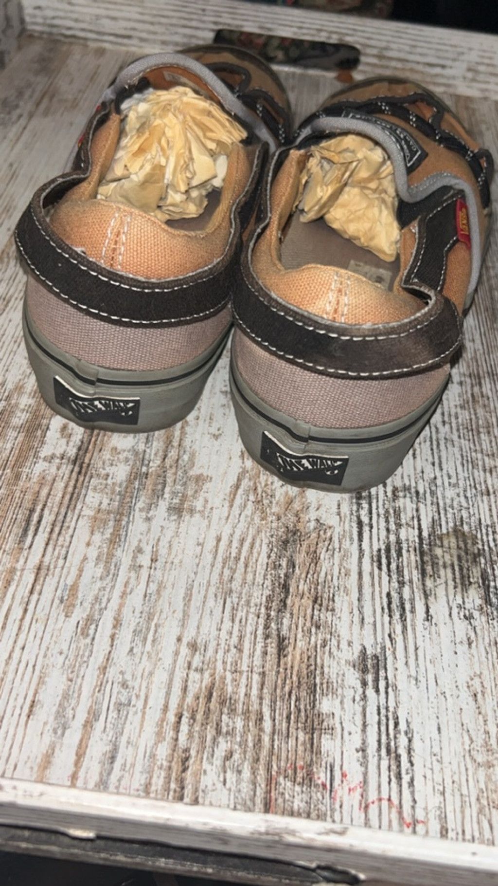 Vans Women's Vans N.M. Gardening Tote Slip-On Sneakers 8 Orange B Size US 6.5 / IT 36.5 - 3 Thumbnail
