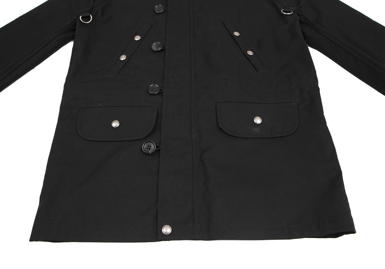 Junya Watanabe Cotton Belted Design Mountain Parka in Black, Size M Size US M / EU 48-50 / 2 - 10 Thumbnail