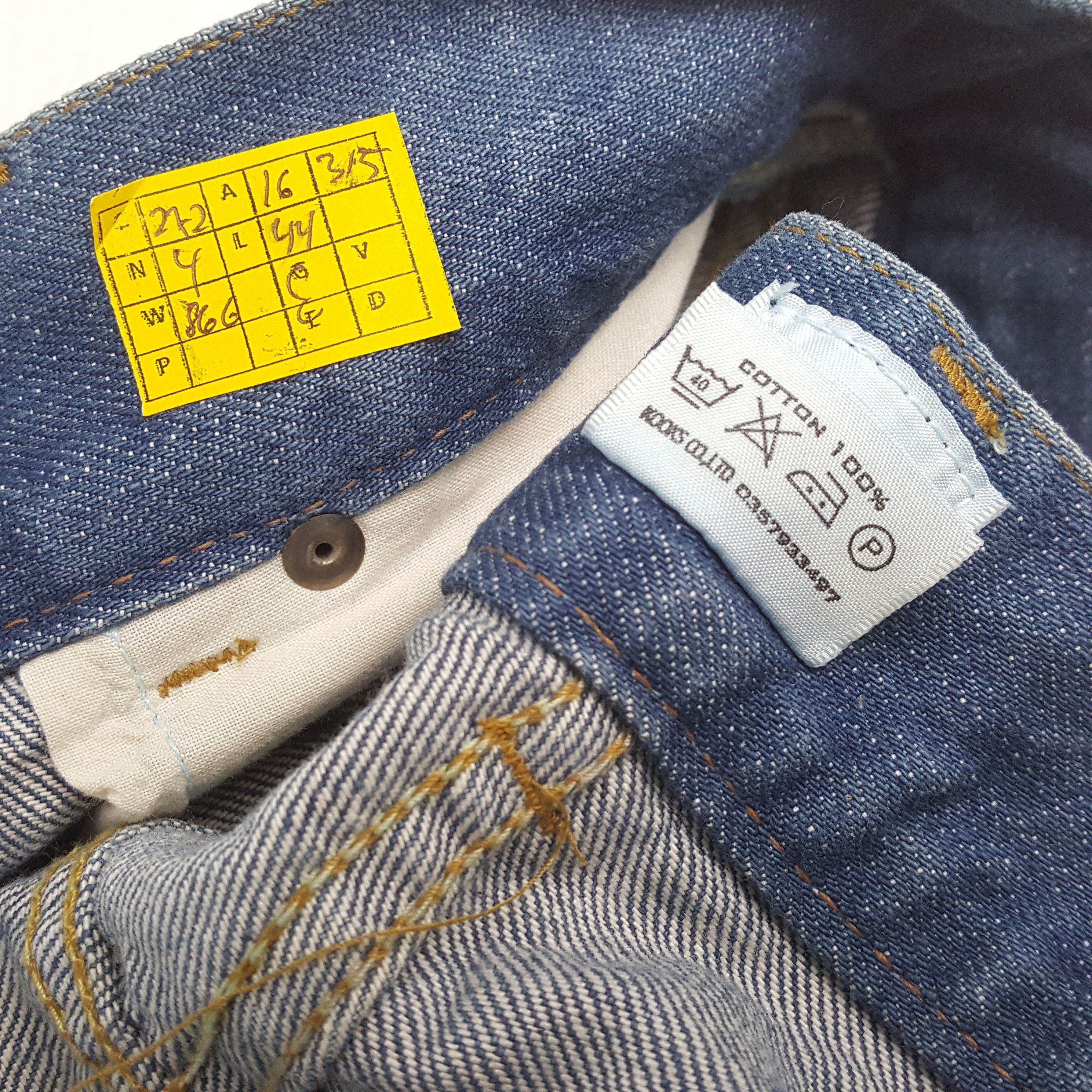 Designer × Japanese Brand × Vintage Vintage NUMBER (N)INE Japanese Fashion Brand Jeans Size US 32 / EU 48 - 13 Thumbnail