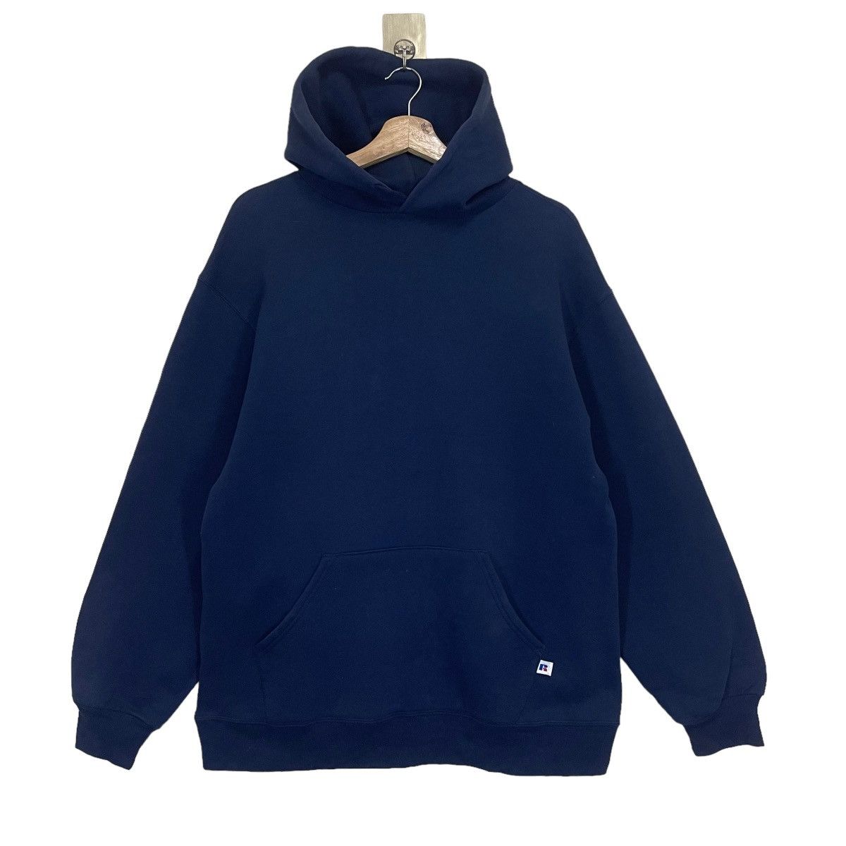 Russell Athletic × Vintage 90s Russell Athletic Pullover Hoodie Size US M / EU 48-50 / 2 - 1 Thumbnail