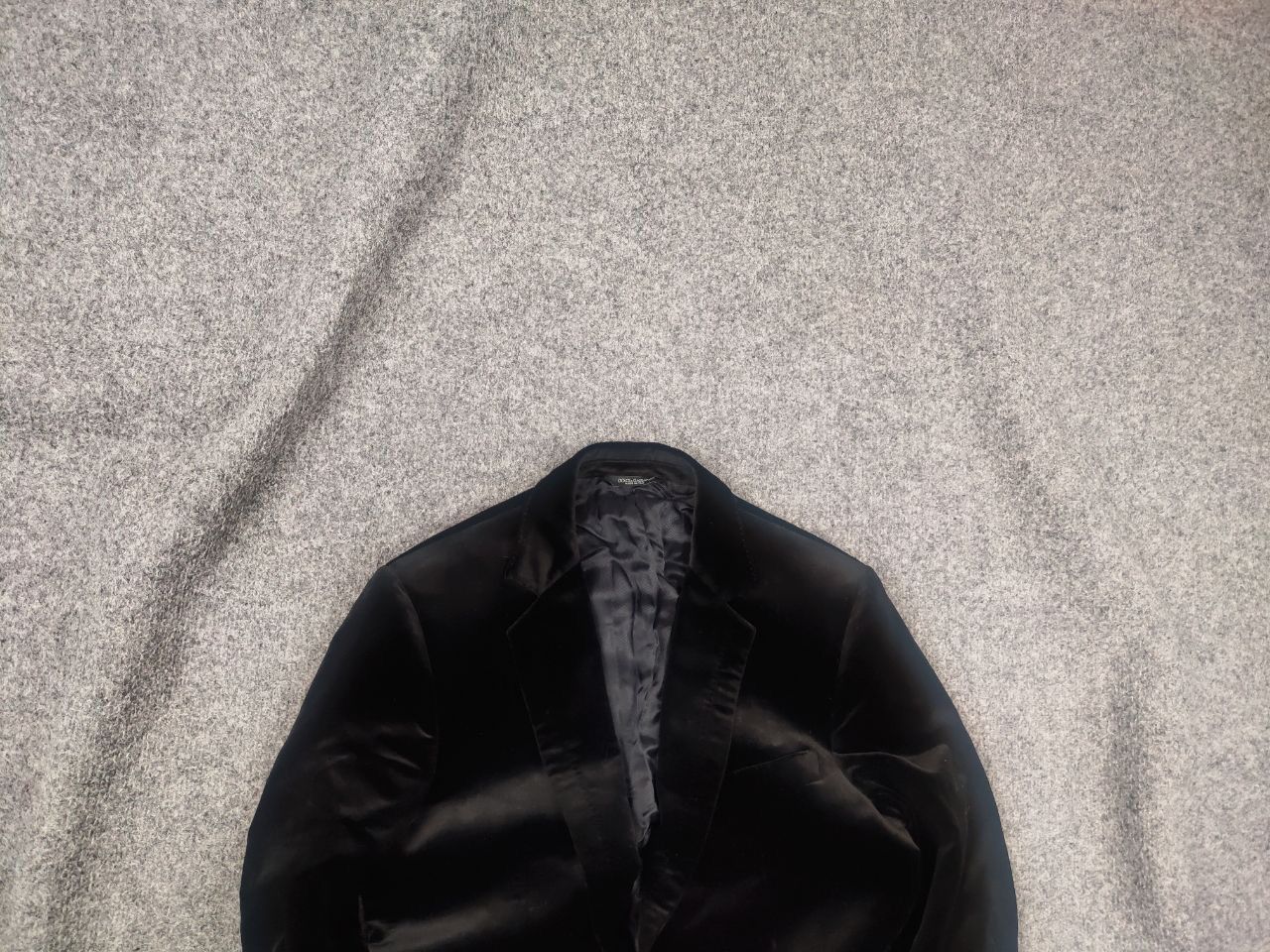 Dolce & Gabbana Italy Black velour Casual Blazer Jacket