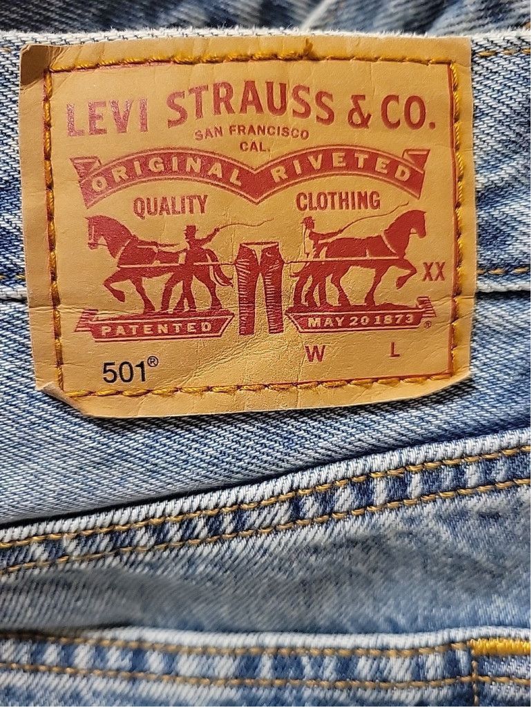 Levi's Levi's 501 Original Distressed Button-Fly Frayed Jean 28/30 Size 28" / US 6 / IT 42 - 13 Thumbnail
