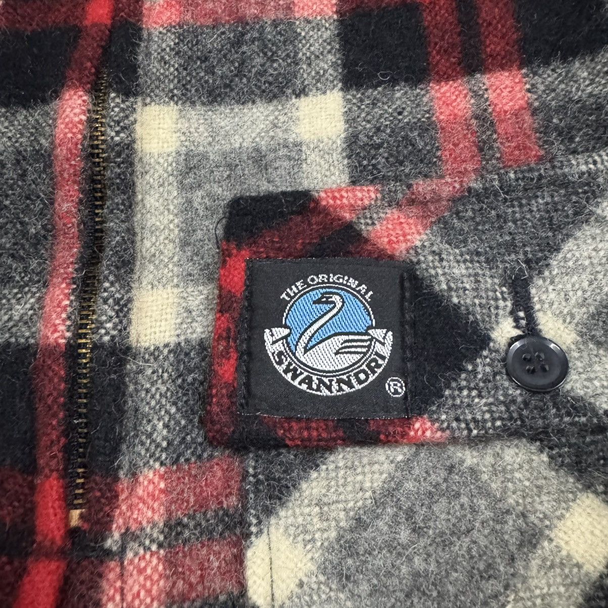 Japanese Brand Swandri Tartan Half Zipper Wool Pullover Shirt Size US S / EU 44-46 / 1 - 13 Thumbnail