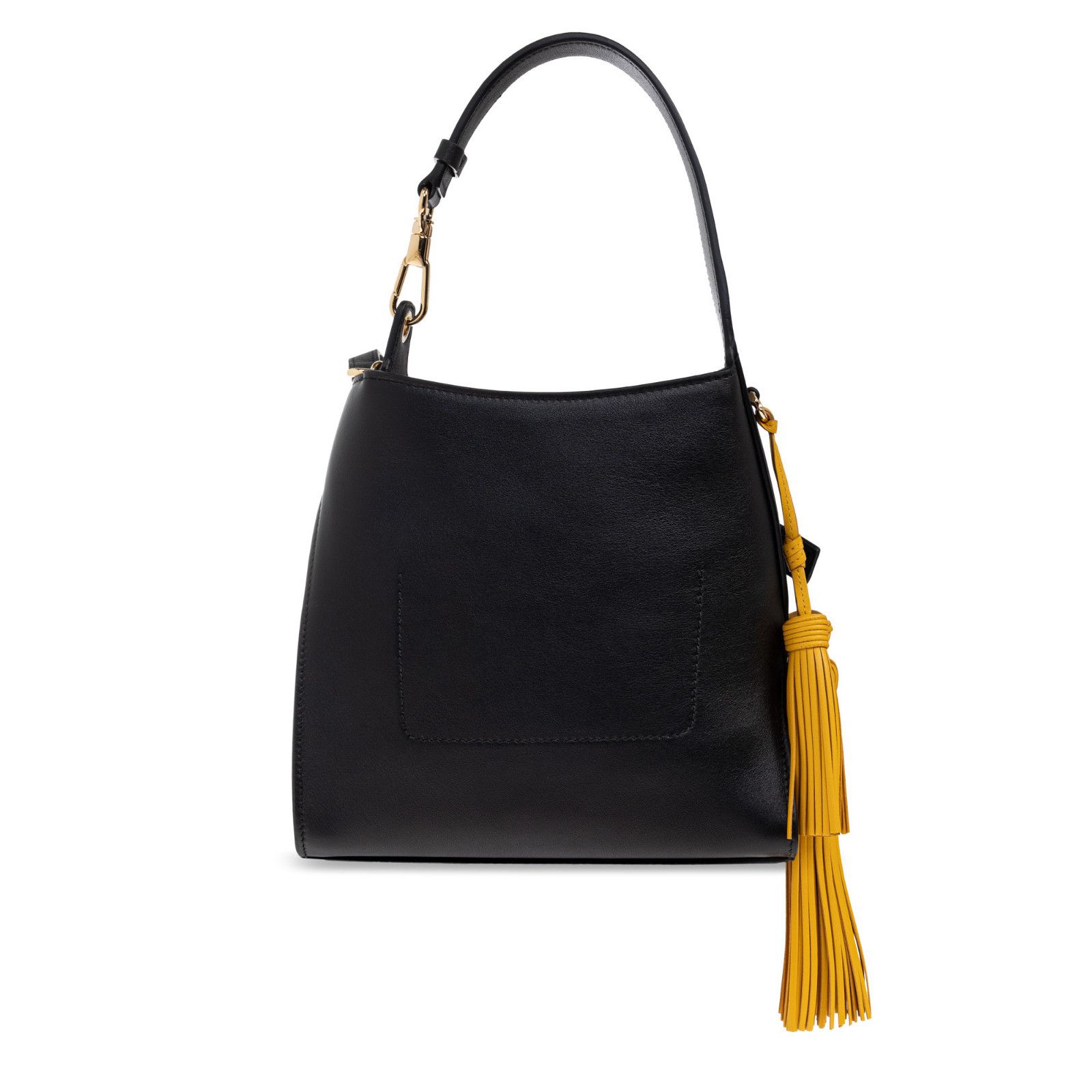 Givenchy GIVENCHY Black Yellow Charm Leather Shoulder Bag New & Authe Size ONE SIZE - 2 Thumbnail