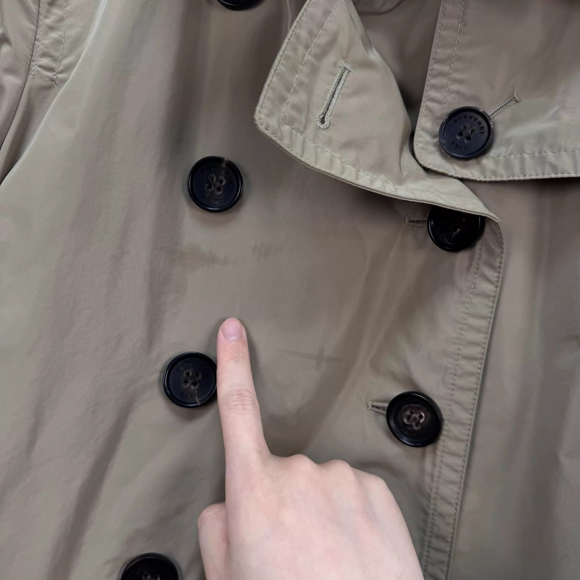 Burberry Burberry DB Check Lined Trench UK8 98 New Beltless Size S / US 4 / IT 40 - 5 Thumbnail