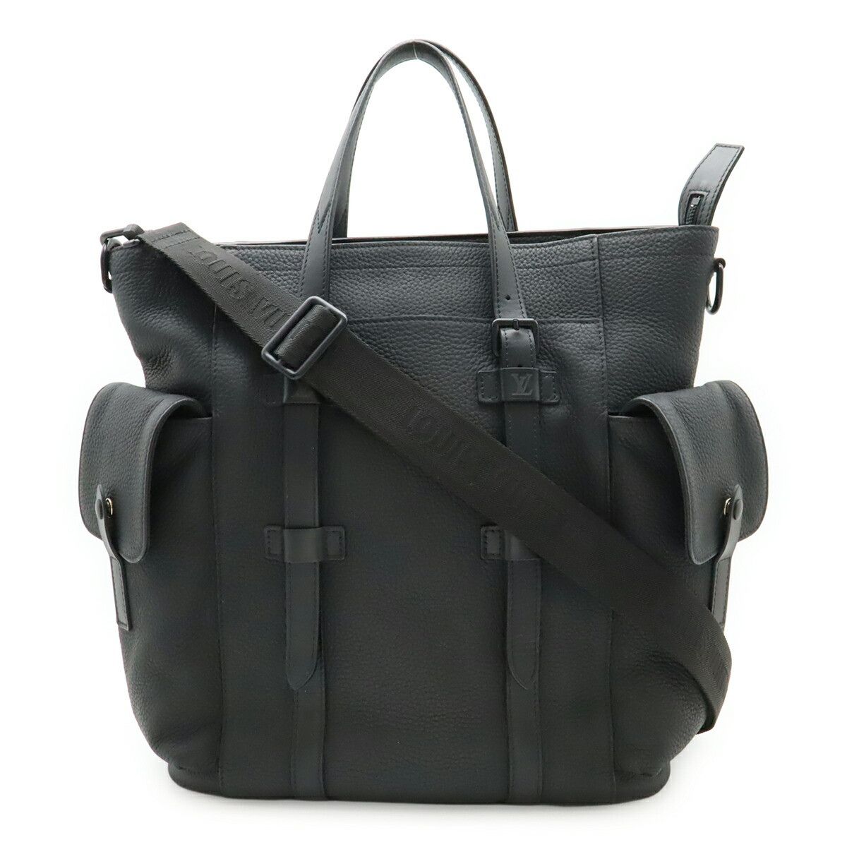 Louis Vuitton Louis Vuitton Louis Vuitton Christopher Taurillon 2way bag Leather Shoulder Bag M58479 DUTY FREE for USA Size ONE SIZE - 1 Thumbnail