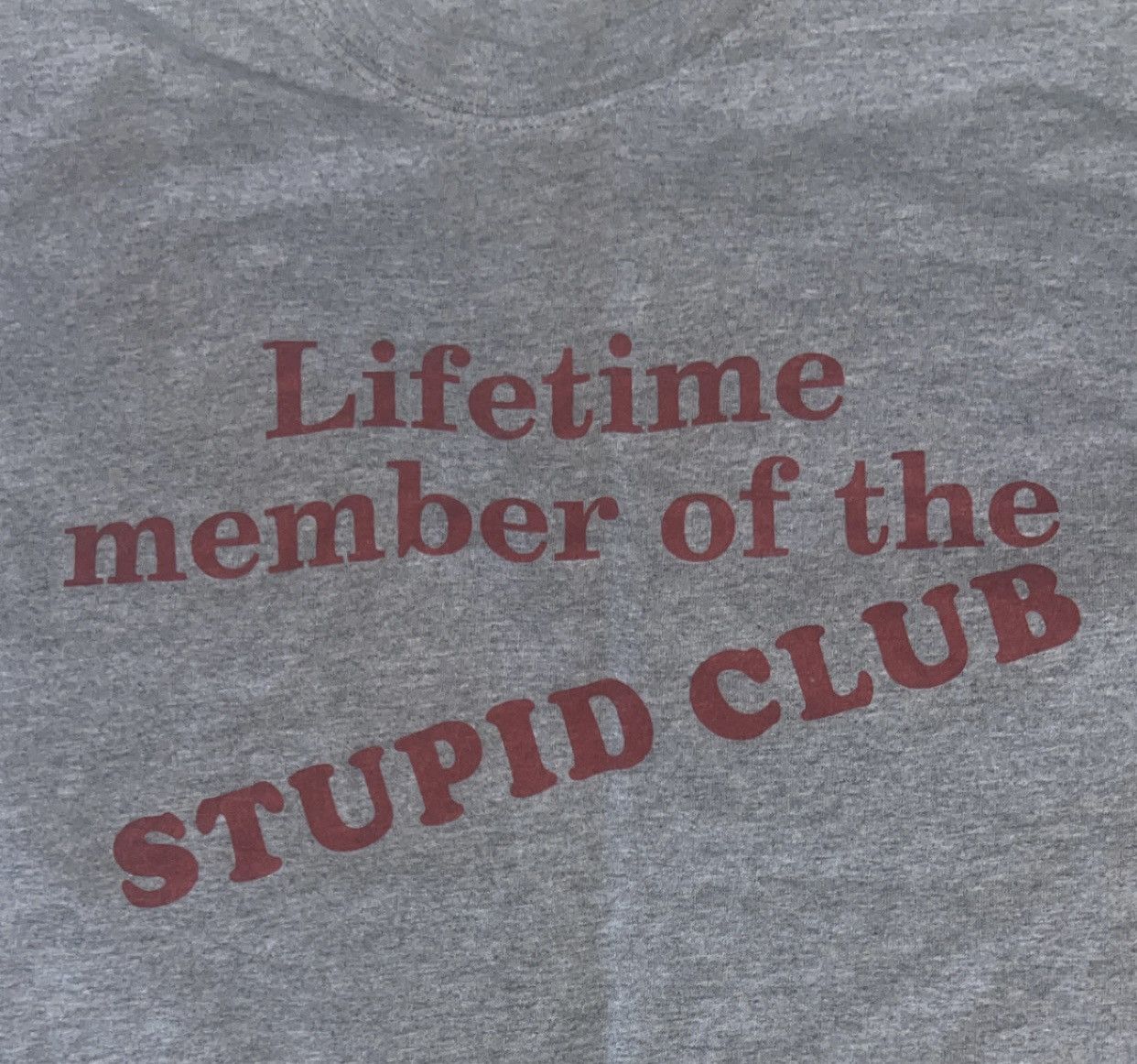 Other Stupid Club Funny T Shirt Size US L / EU 52-54 / 3 - 1 Thumbnail