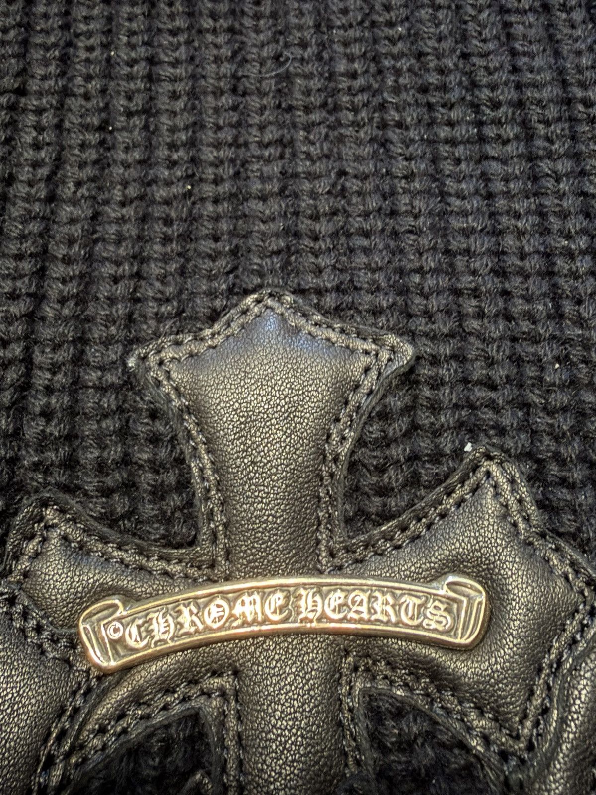 Chrome Hearts Chrome Hearts Cashmere Triple Cross Crewneck Size US L / EU 52-54 / 3 - 5 Thumbnail