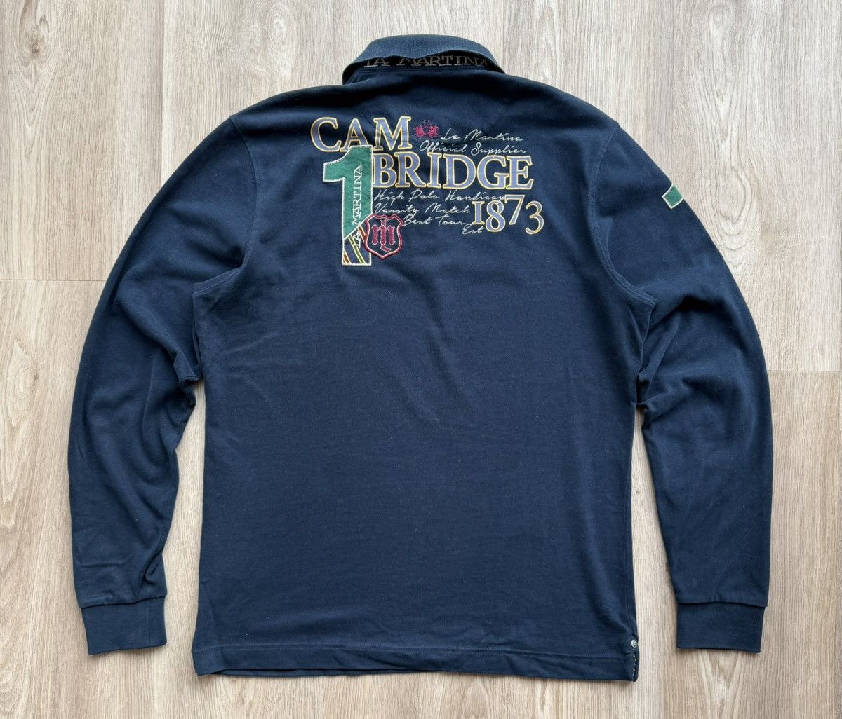 La Martina Vintage La Martina Cambridge #1 Long Sleeve Polo T-Shirt Size US L / EU 52-54 / 3 - 11 Thumbnail
