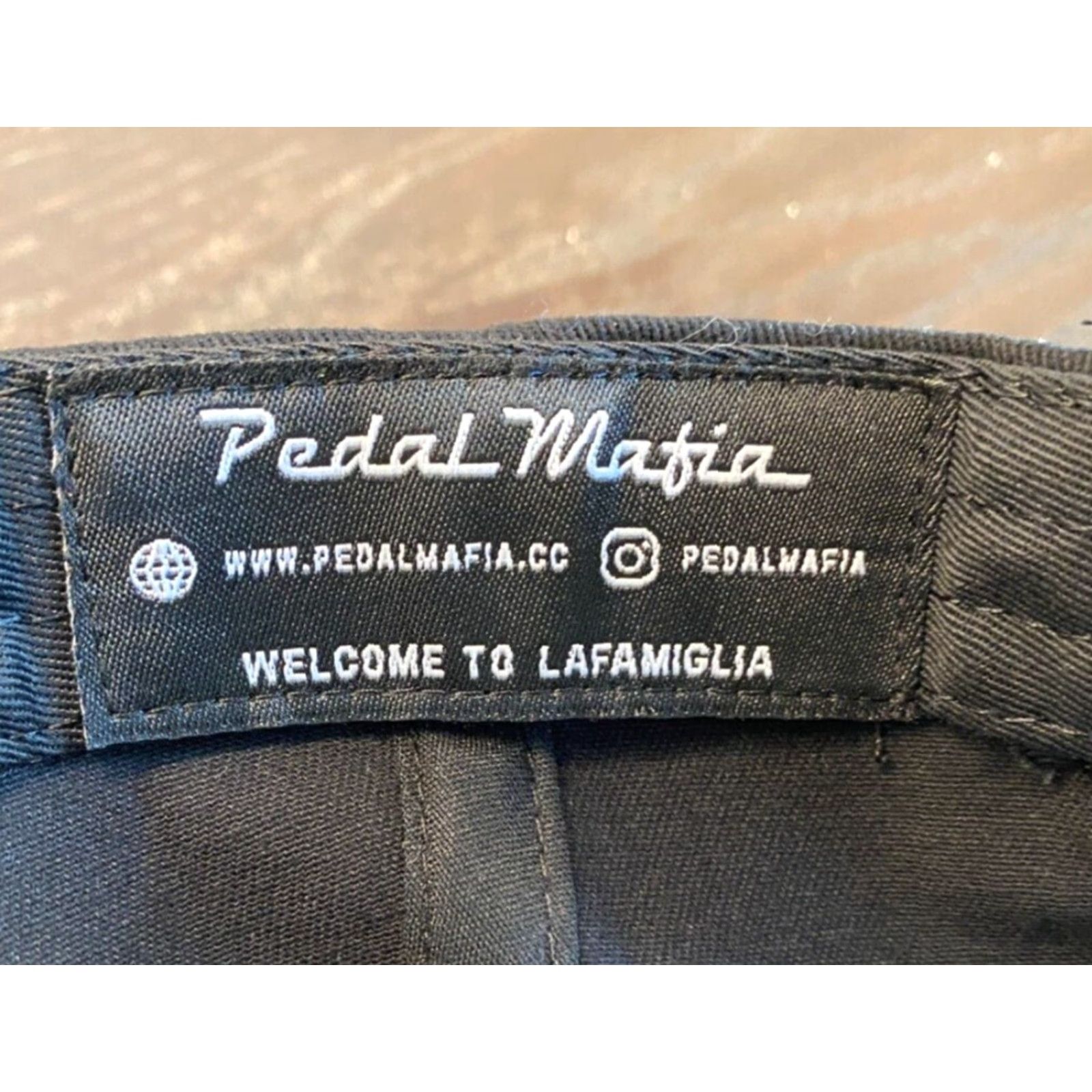 Vintage Pedal Mafia Hat Cap Mens One Size Black Twill Adjustable Cycling Baseball Cap Size ONE SIZE - 6 Thumbnail