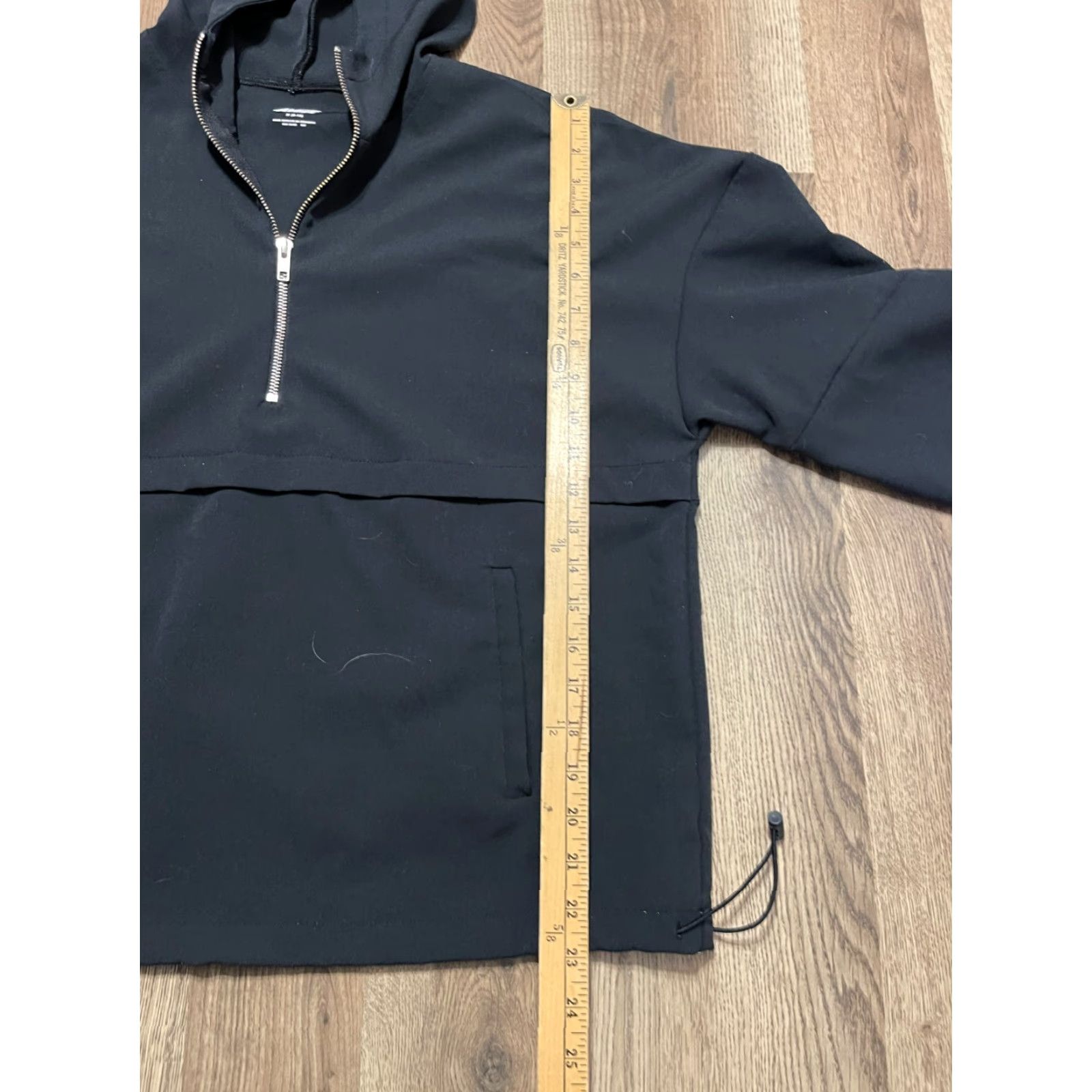 Avia Avia Hoodie Women's Size Medium Black Pullover 1/4 Zip Up Size M / US 6-8 / IT 42-44 - 6 Thumbnail