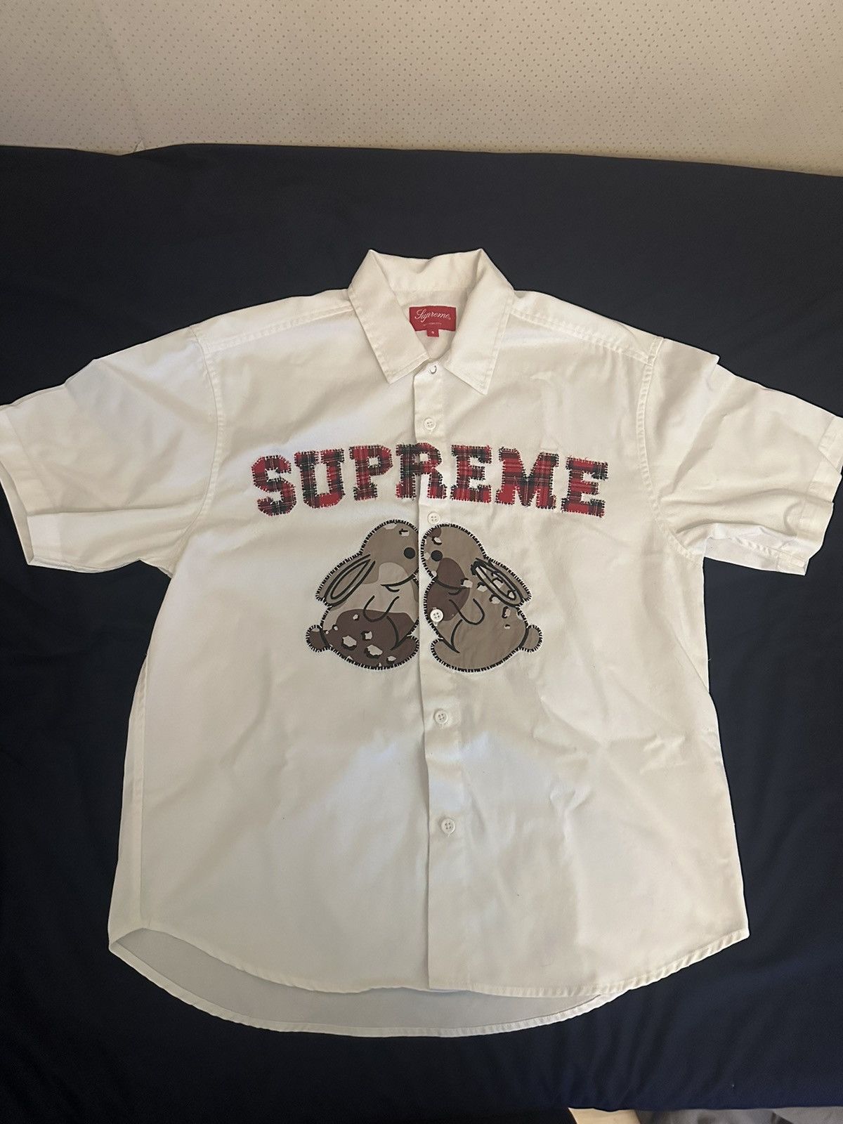 Supreme Supreme Bunnies Work Shirt | Grailed