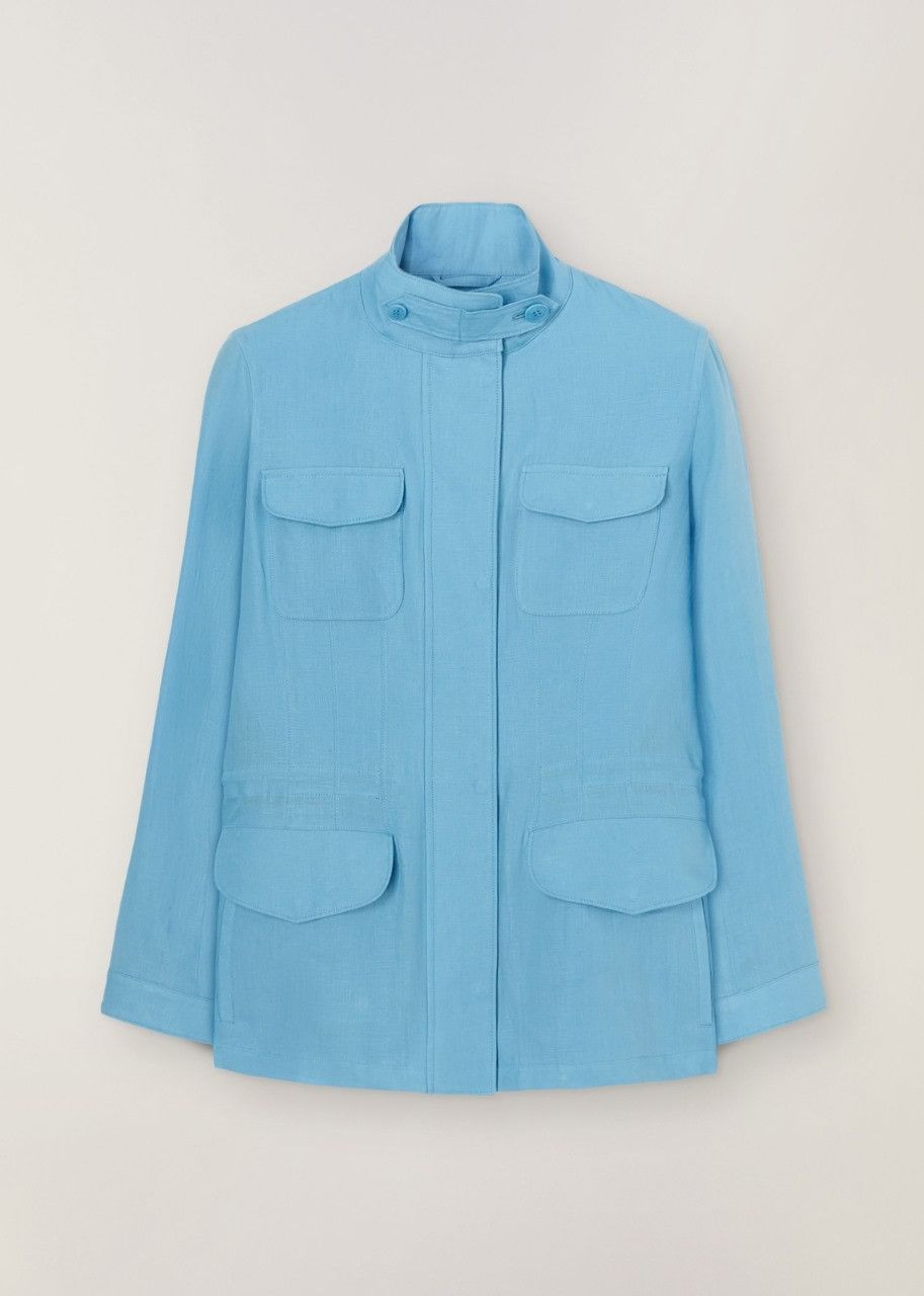 Loro Piana o1srvl11e0424 Jacket in Blue Size S / US 4 / IT 40 - 1 Thumbnail
