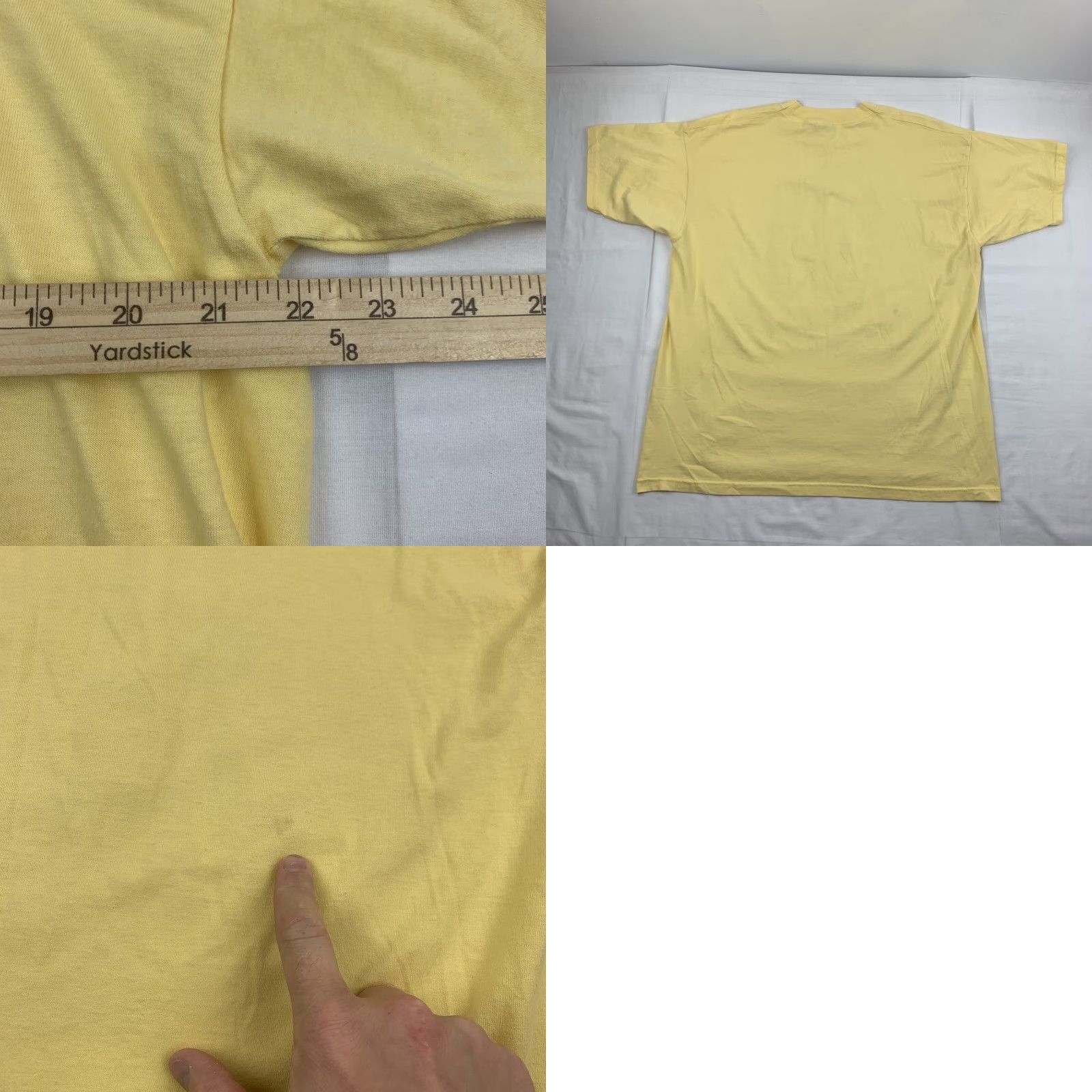 Fruit Of The Loom VINTAGE Fruit of the Loom T-Shirt Womens XL Jesus Loves You Grandma Style Gardening Angel Yellow 90s Jesus Christ Garden Womens Size XL / US 12-14 / IT 48-50 - 8 Thumbnail