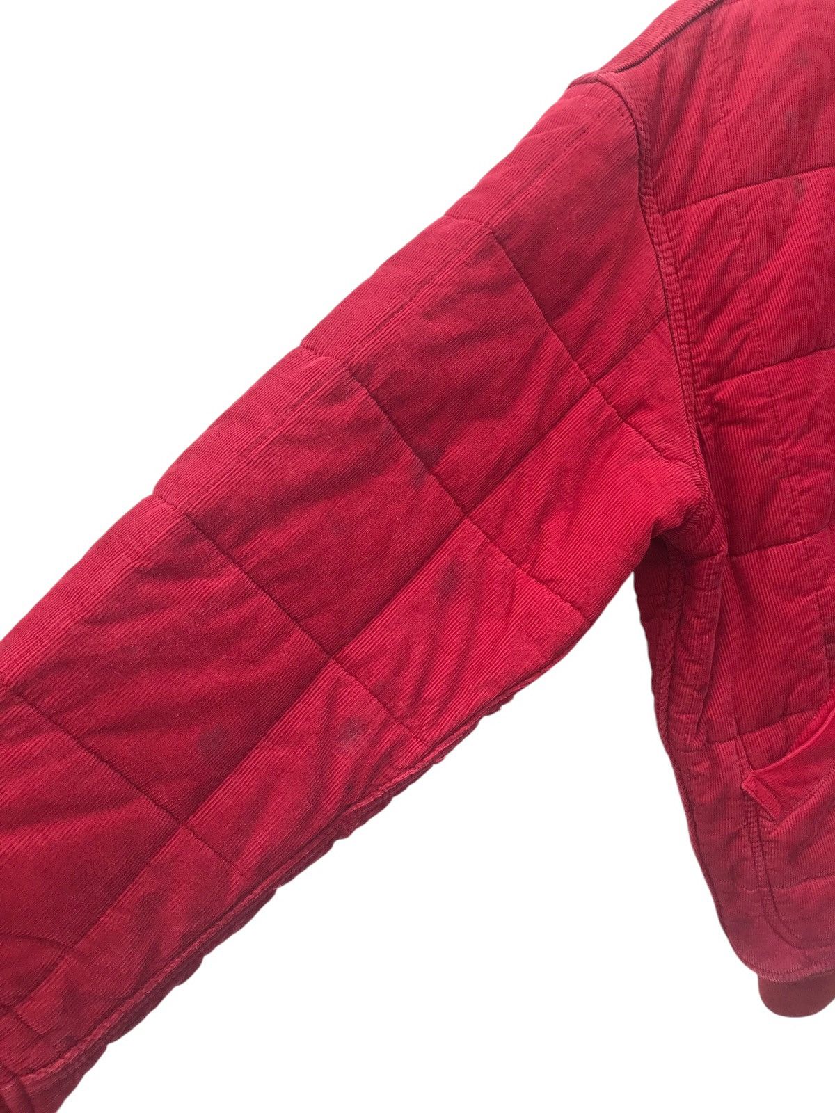 Ferre Ferre Jeans Italy Bombers Corduroy Spellout Jacket (STAINS) Size US M / EU 48-50 / 2 - 8 Thumbnail